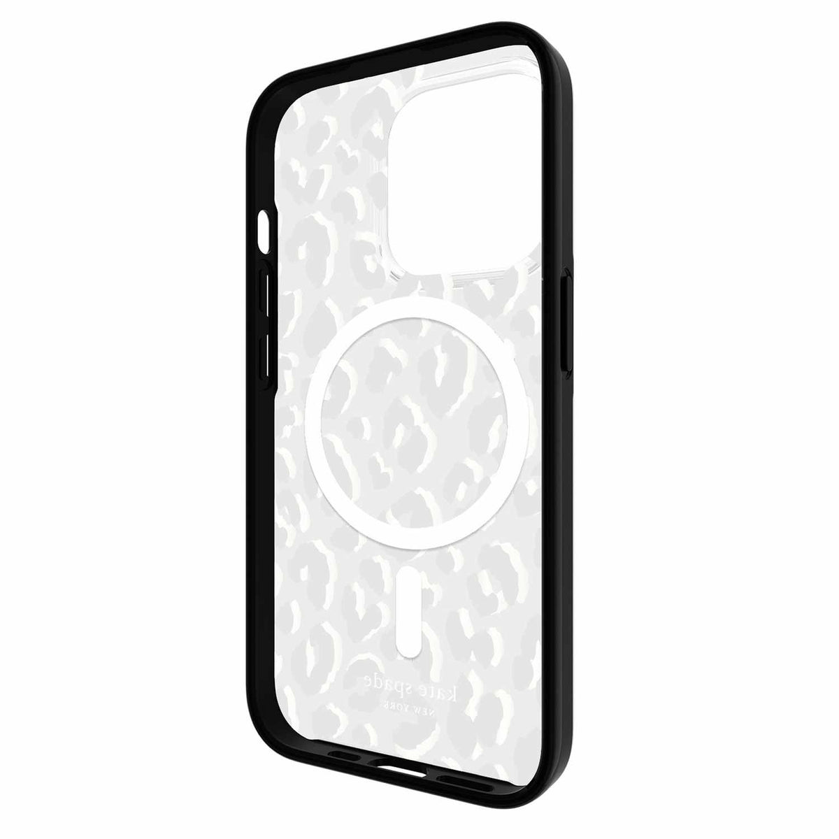 Kate Spade KS052492 Protective MagSafe Case iPhone 15 Pro City Leopard Black for iPhone 15 Pro