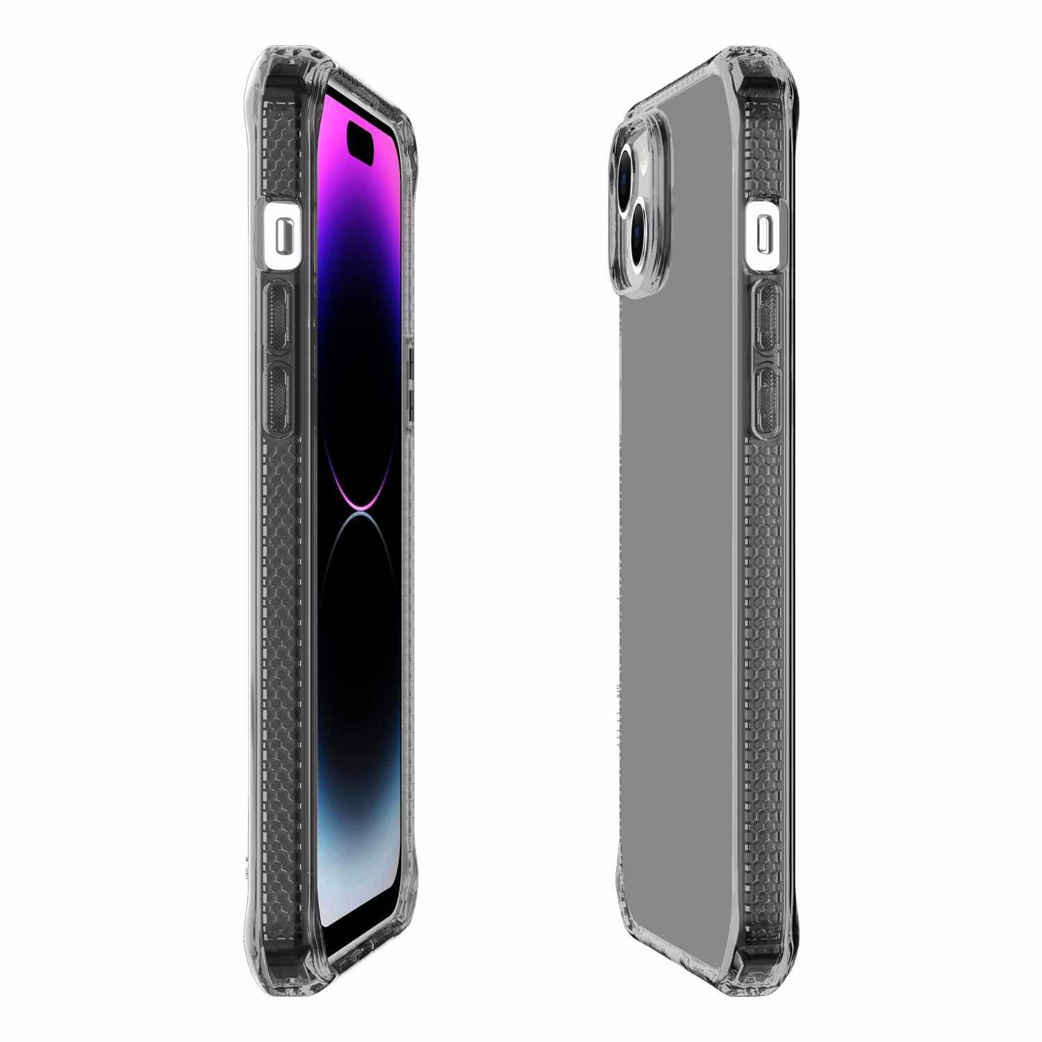 ITSKINS Spectrum_R Clear Case Smoke for iPhone 13, iPhone 14, iPhone 15
