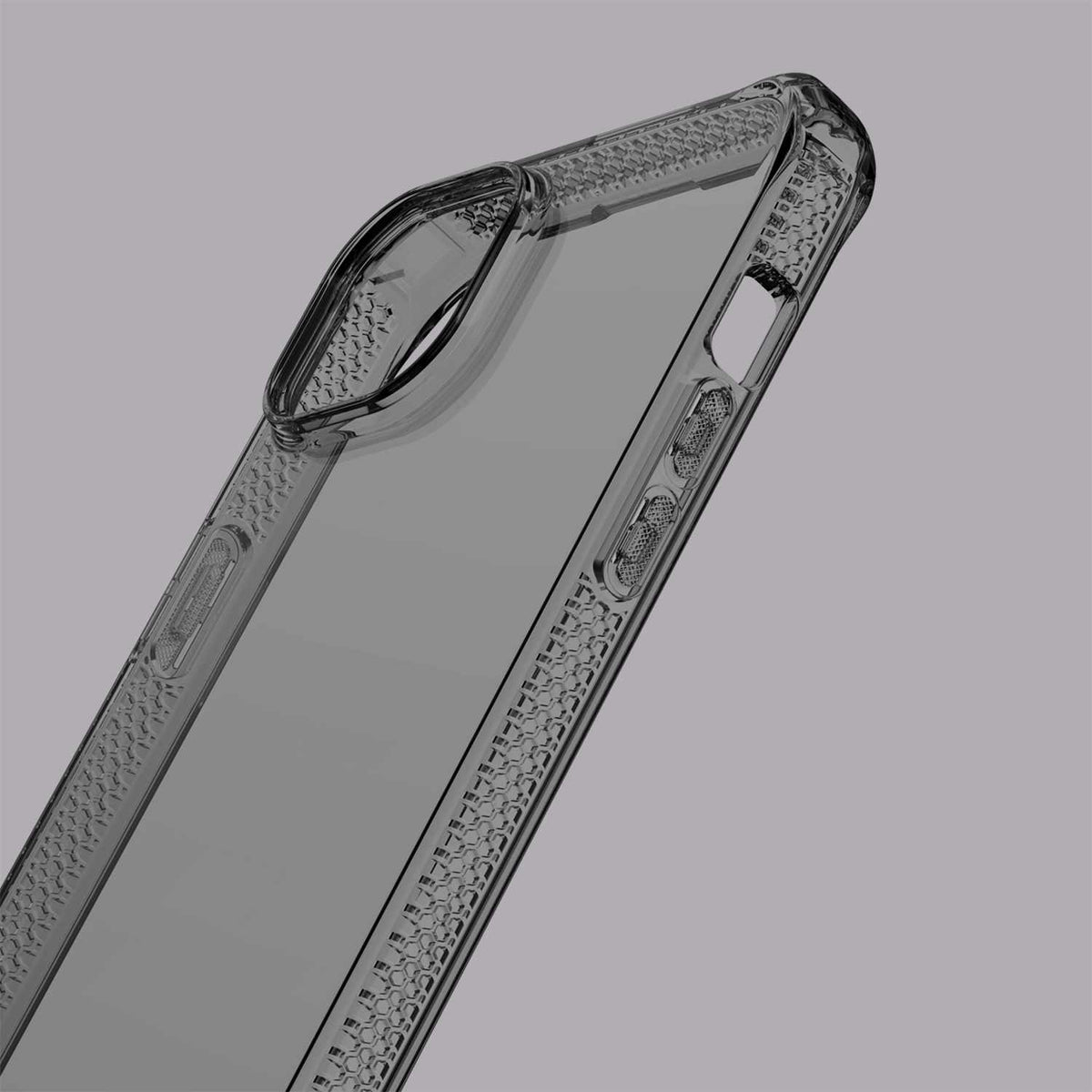 ITSKINS Spectrum_R Clear Case Smoke for iPhone 13, iPhone 14, iPhone 15