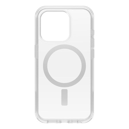 OtterBox - Symmetry Clear MagSafe Case for iPhone 15 Pro (Clear)