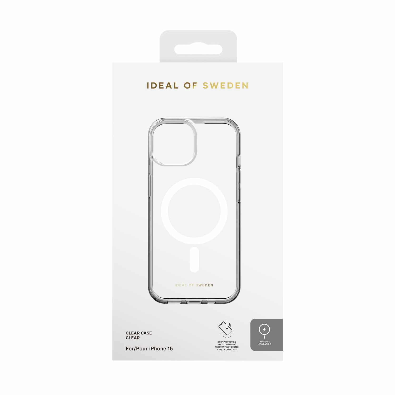 Ideal of Sweden Clear Case Magsafe for iPhone 16e, iPhone 15, iPhone 14, iPhone 13