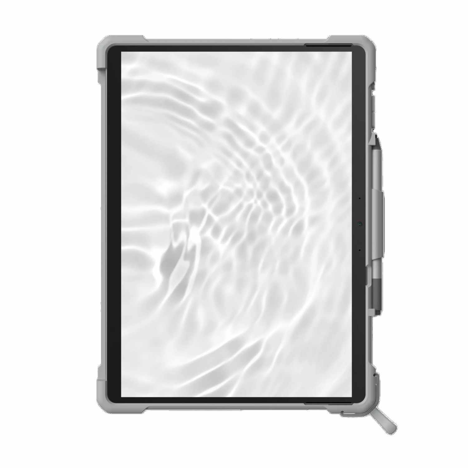 UAG Plasma w/Hand & Shoulder Strap Healthcare Case White/Gray for Microsoft Surface Pro 11/Surface Pro 10/Surface Pro 9 Bulk