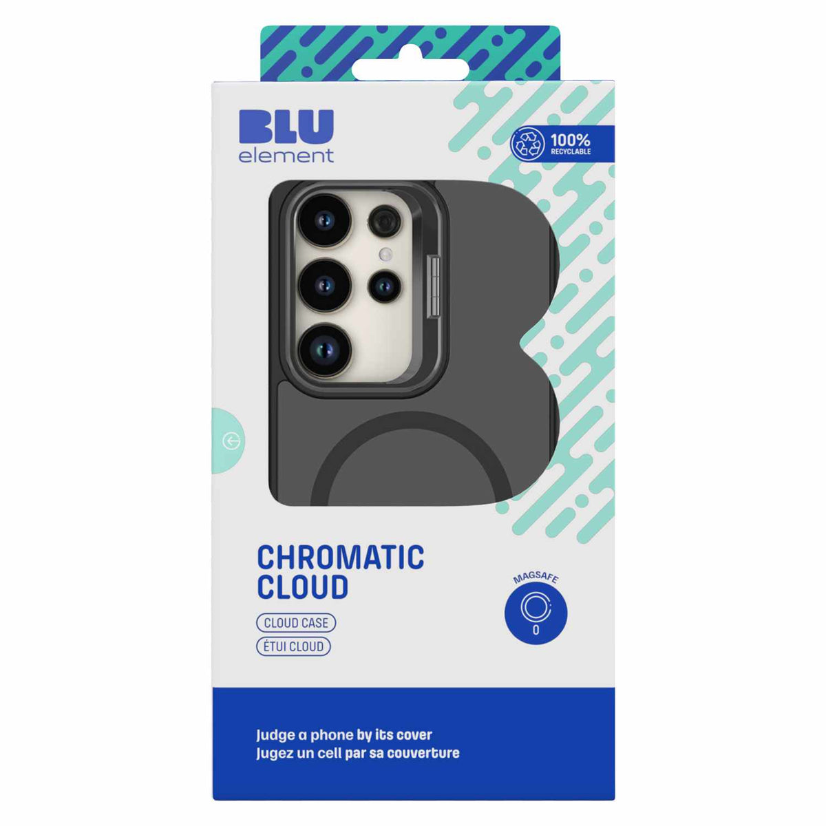 BECHCBS24 Chromatic Kick w/Magnets Case Galaxy S25/S24 Black
