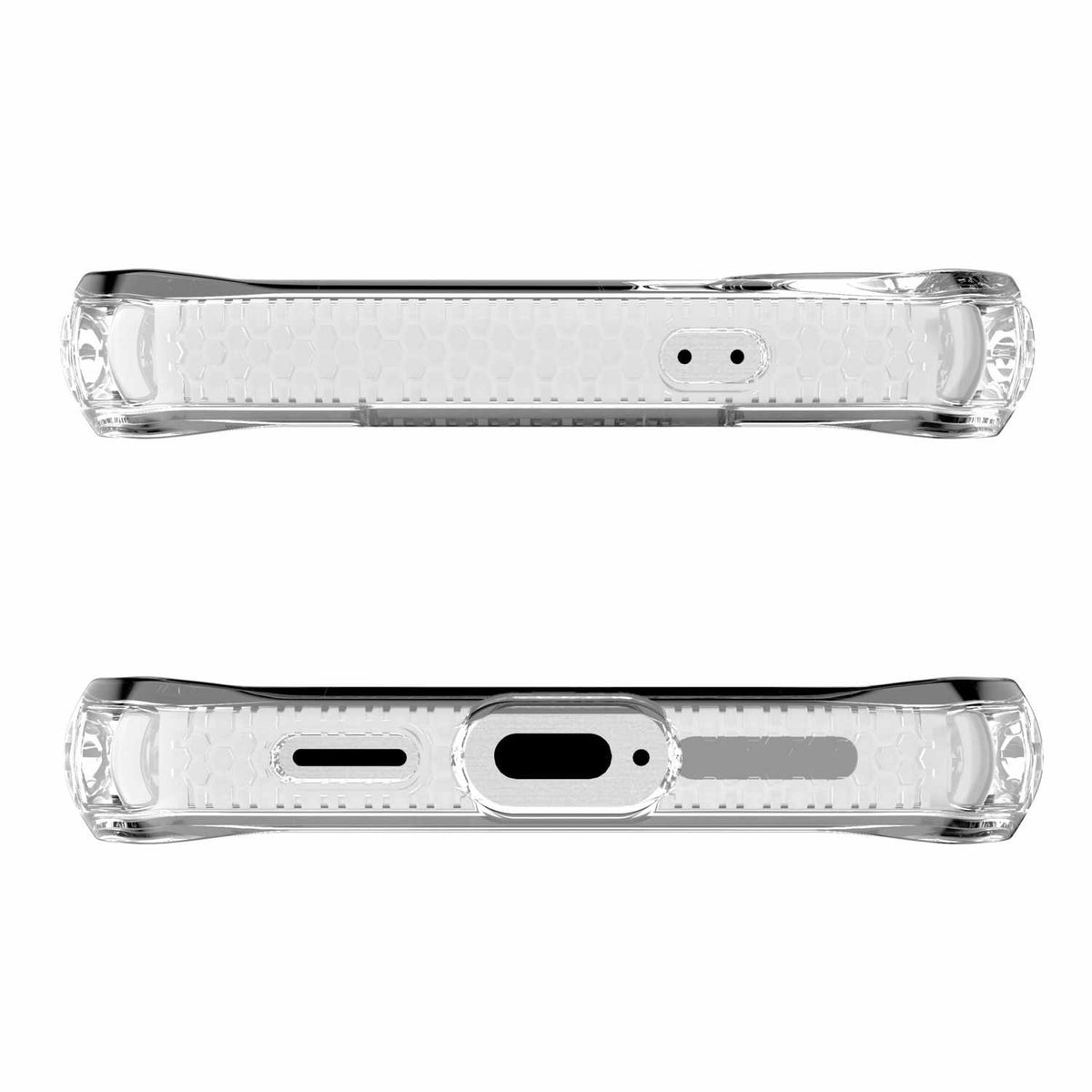 ITSKINS SGBPHMACRTRSP Hybrid_R Clear Case with Magnets Galaxy S24 Transparent for Galaxy S24