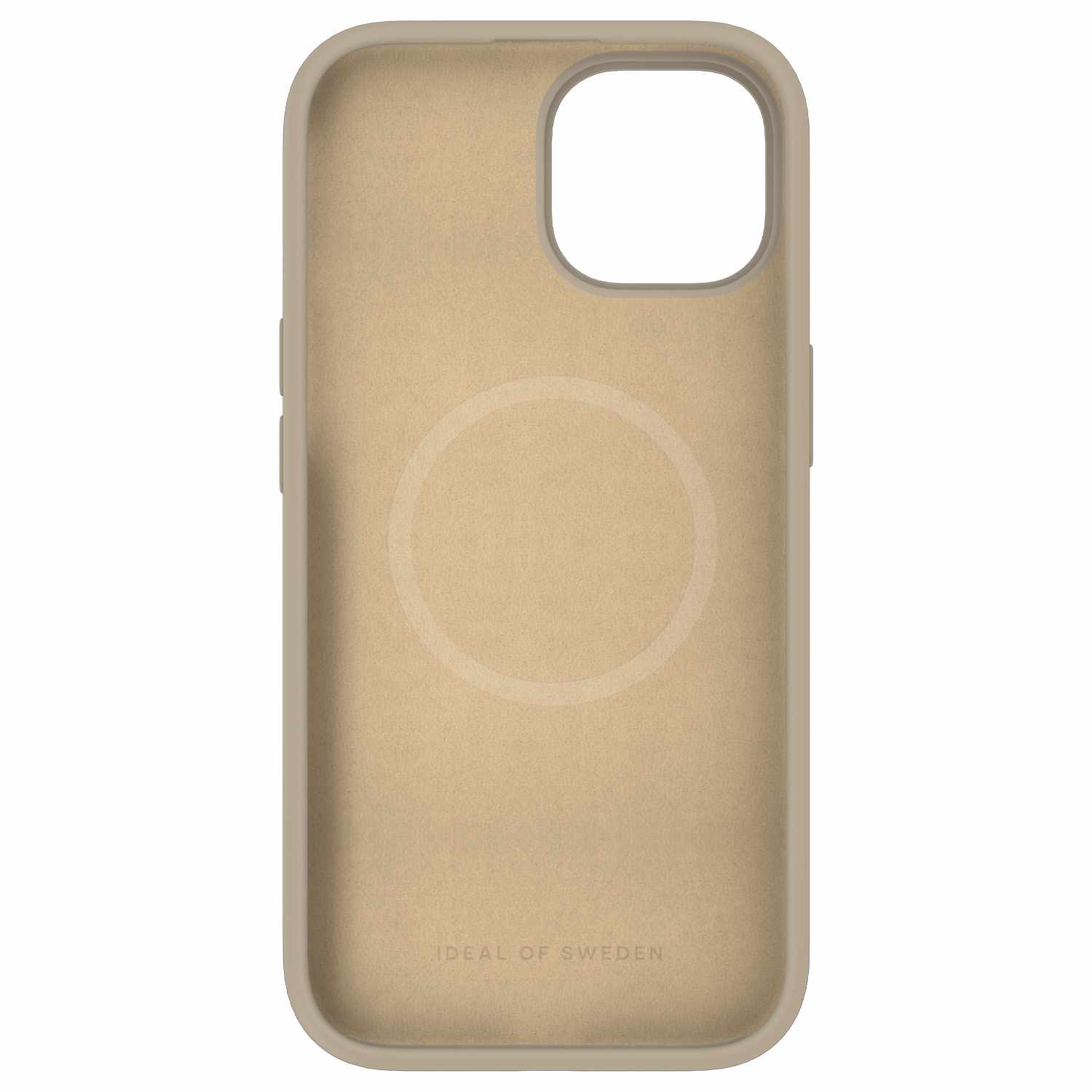Ideal of Sweden Silicone Case MagSafe Beige for iPhone 13, iPhone 14, iPhone 15