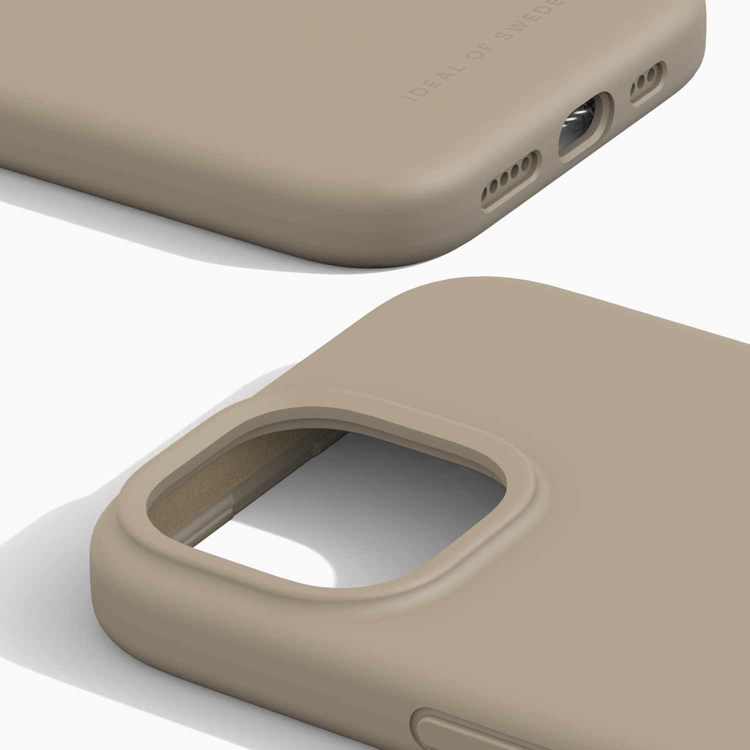 Ideal of Sweden Silicone Case MagSafe Beige for iPhone 13, iPhone 14, iPhone 15