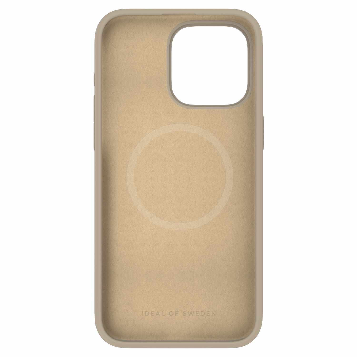 Ideal of Sweden Silicone Case MagSafe Beige for iPhone 15 Pro Max