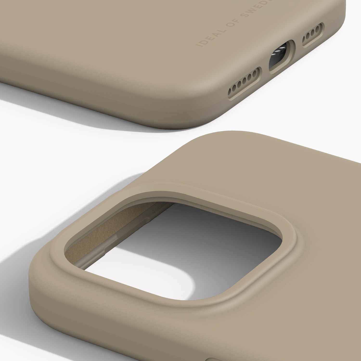 Ideal of Sweden Silicone Case MagSafe Beige for iPhone 15 Pro Max