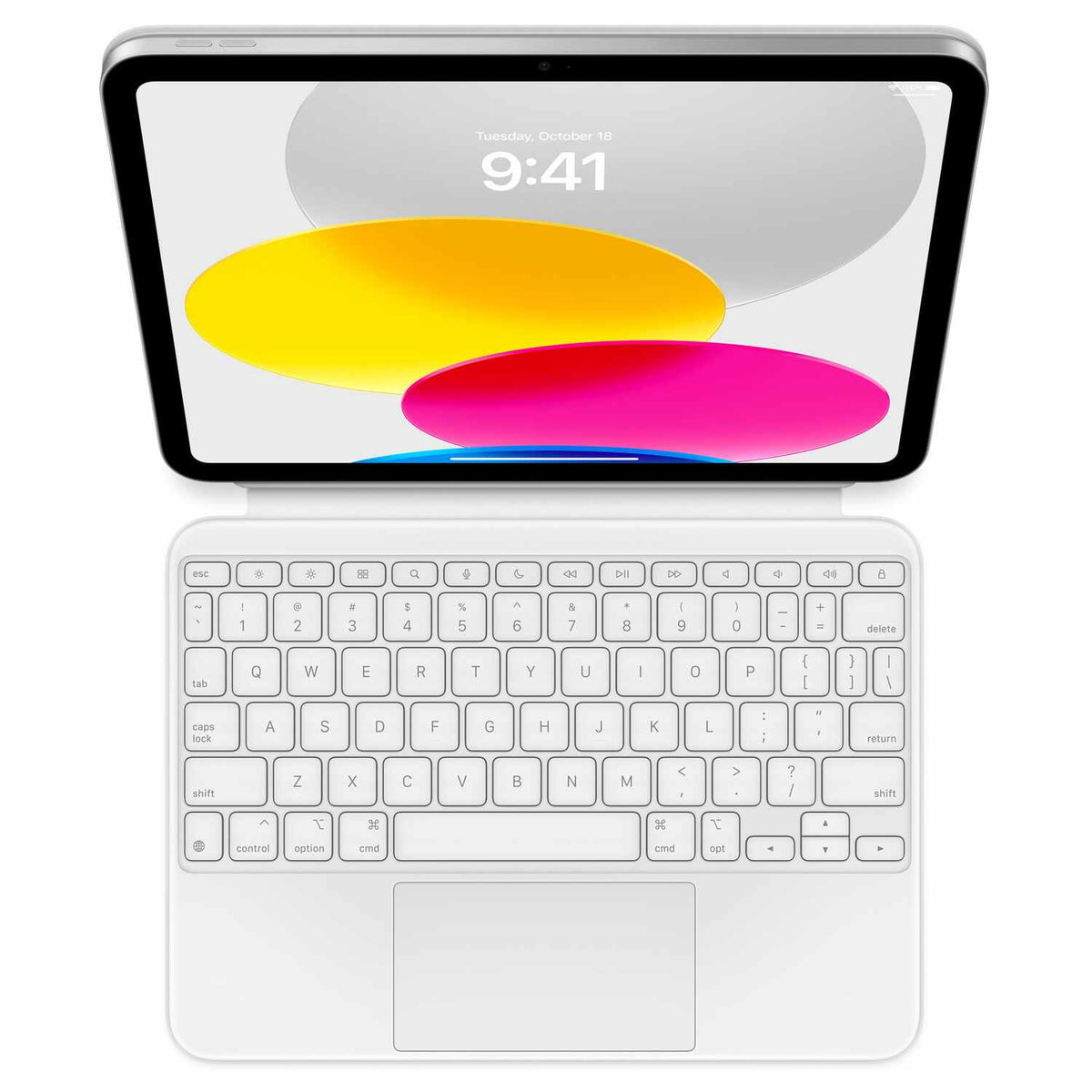 Apple Magic Keyboard Folio Case White for iPad 11 A16