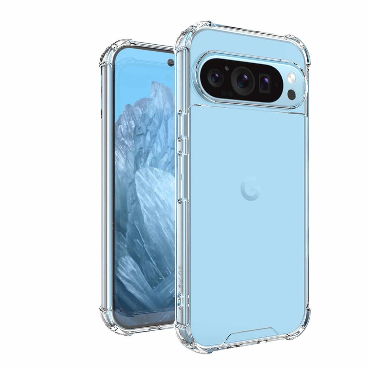Blu Element DropZone Rugged Case Made Clear for Pixel 9, Pixel 9 Pro