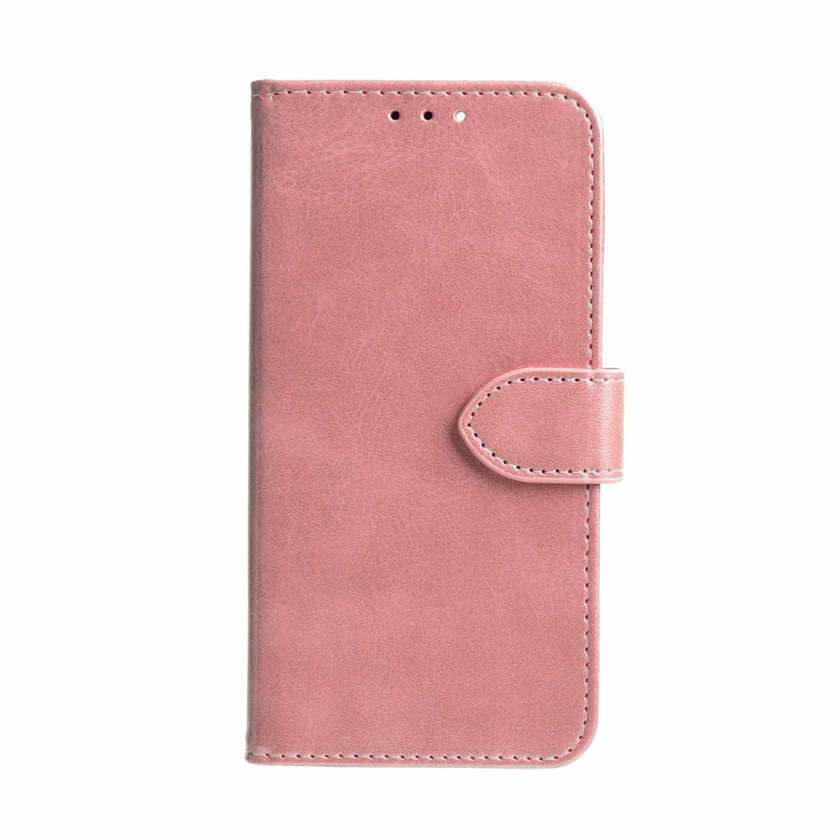 Blu Element BEWF151413DP Faux Leather Folio Case with TPU Gelskin Dusty Pink for iPhone 13, iPhone 14, iPhone 15
