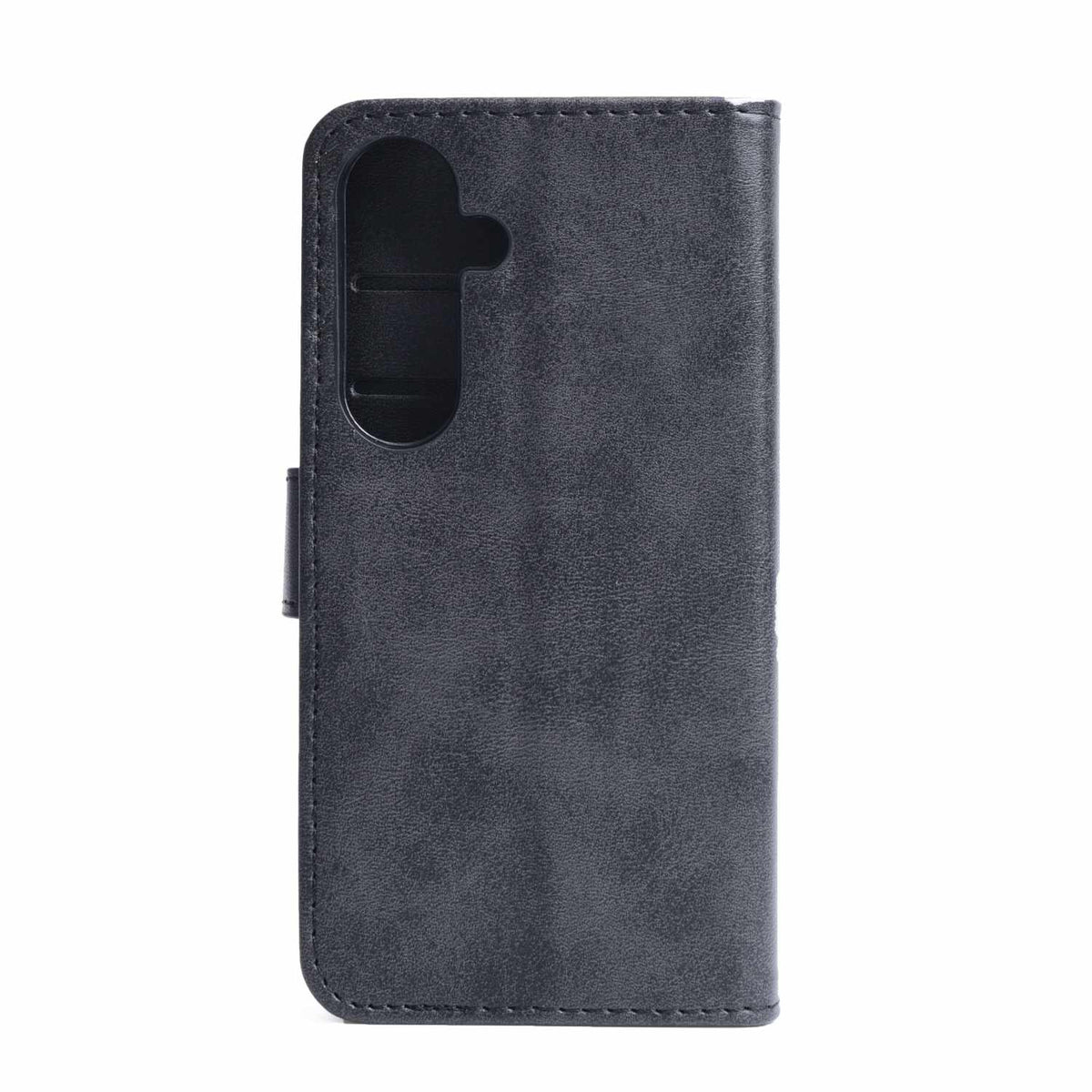 Blu Element BEWFS24B Faux Leather Folio Case with TPU Gelskin Galaxy S24 Black for Galaxy S24
