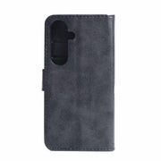 Blu Element BEWFS24B Faux Leather Folio Case with TPU Gelskin Galaxy S24 Black for Galaxy S24