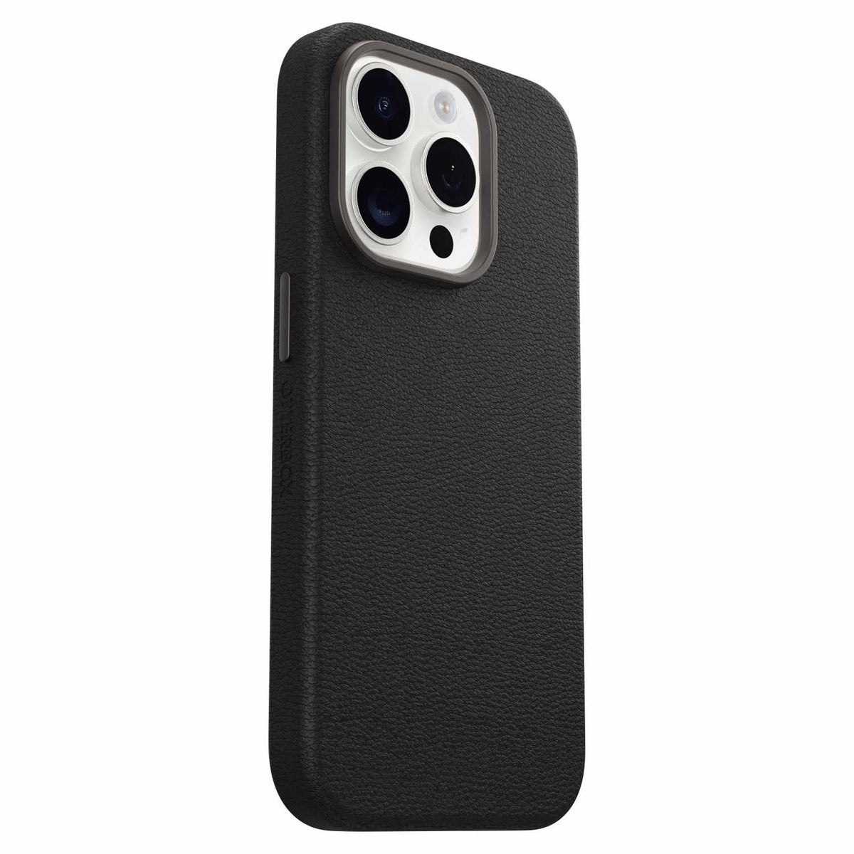 OtterBox 7795569 Symmetry Cactus Leather MagSafe Case iPhone 15 Pro Noir Ash for iPhone 15 Pro