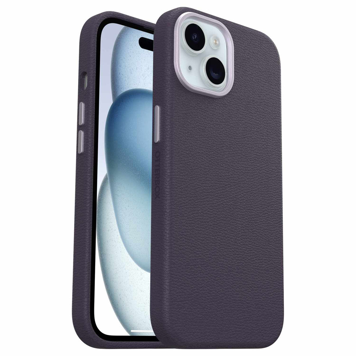 OtterBox 7795564 Symmetry Cactus Leather Case iPhone 15 Plum Luxe for iPhone 15