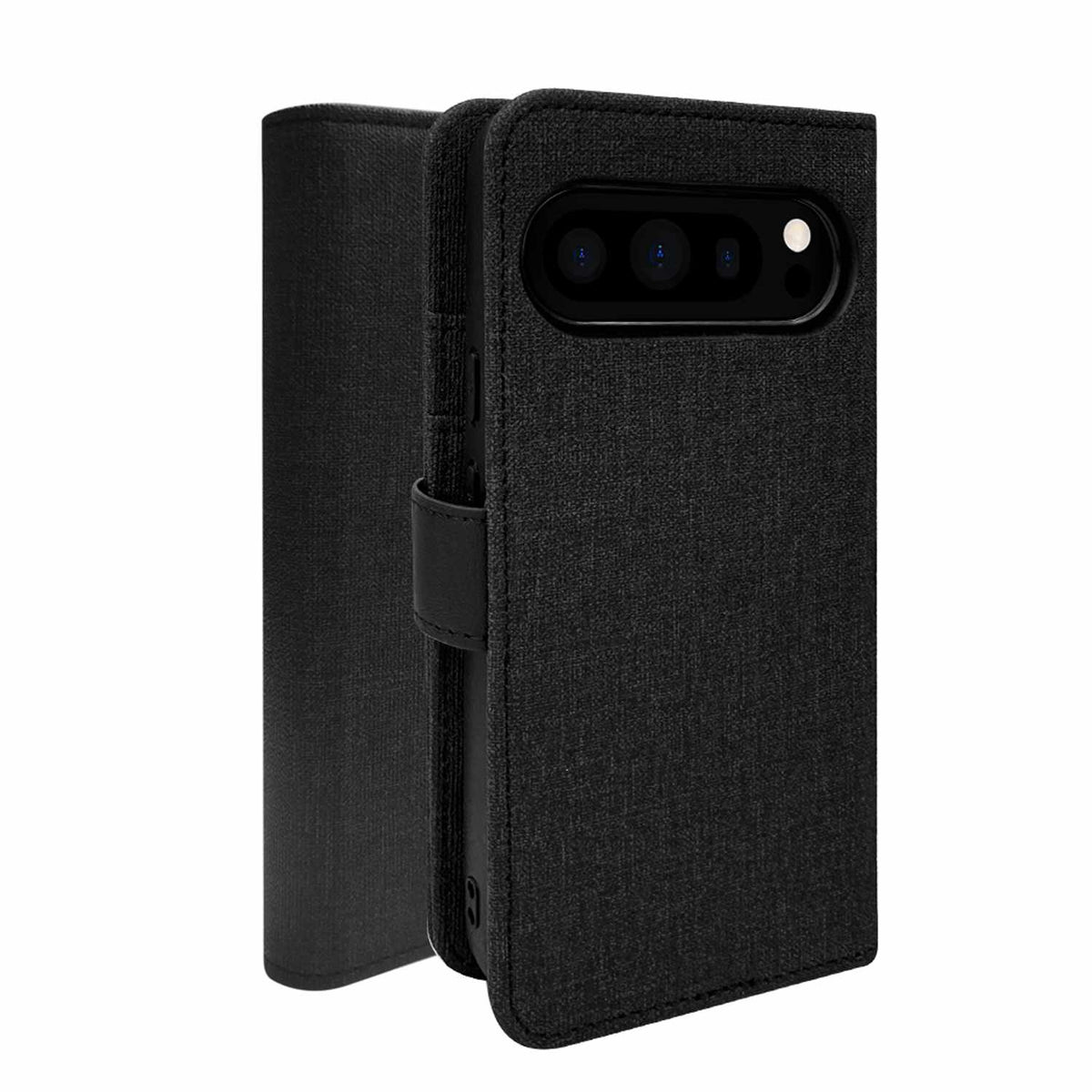 Blu Element BE21FGPRO9XL Folio 2-in-1 Case Pixel 9 Pro XL Black for Pixel 9 Pro XL