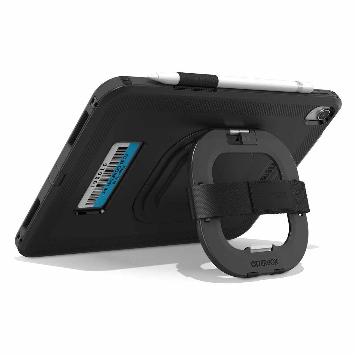 OtterBox Defender Case with Strap & Kickstand Black for iPad 11 2025, iPad 10