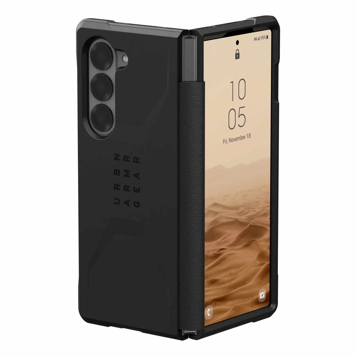UAG Civilian Rugged Case Galaxy Z Fold6 Black for Galaxy Z Fold6