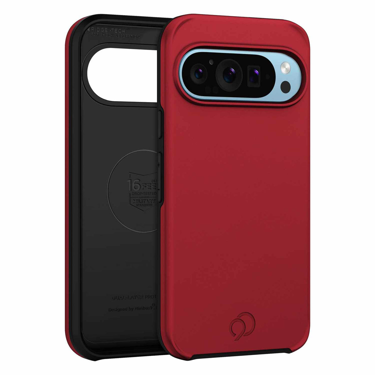 Nimbus9 Cirrus 3 MagSafe Case Crimson for Pixel 9, Pixel 9 Pro