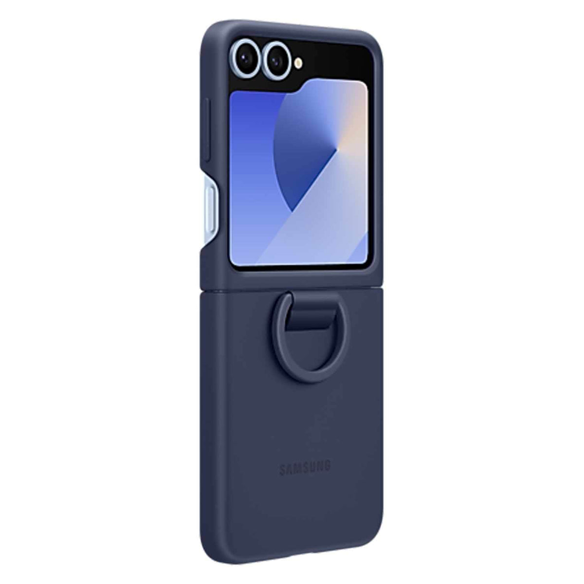 Samsung EFPF741TNEGCA Silicone Case with Ring Galaxy Z Flip6 Navy for Galaxy Z Flip6