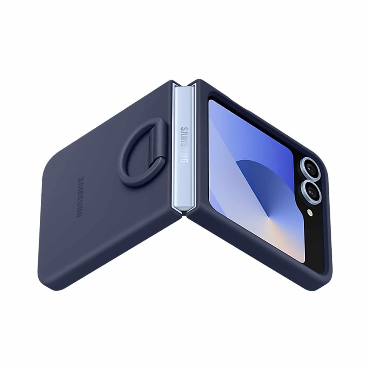 Samsung EFPF741TNEGCA Silicone Case with Ring Galaxy Z Flip6 Navy for Galaxy Z Flip6