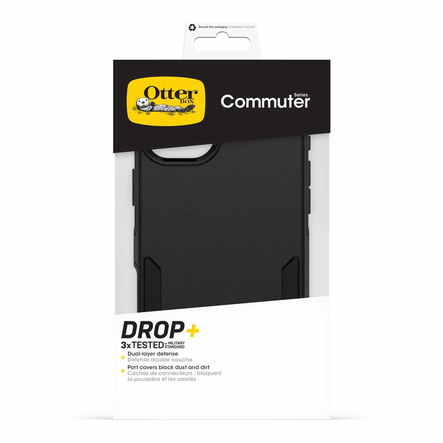 OtterBox Commuter MagSafe Case Black for iPhone 16 Plus