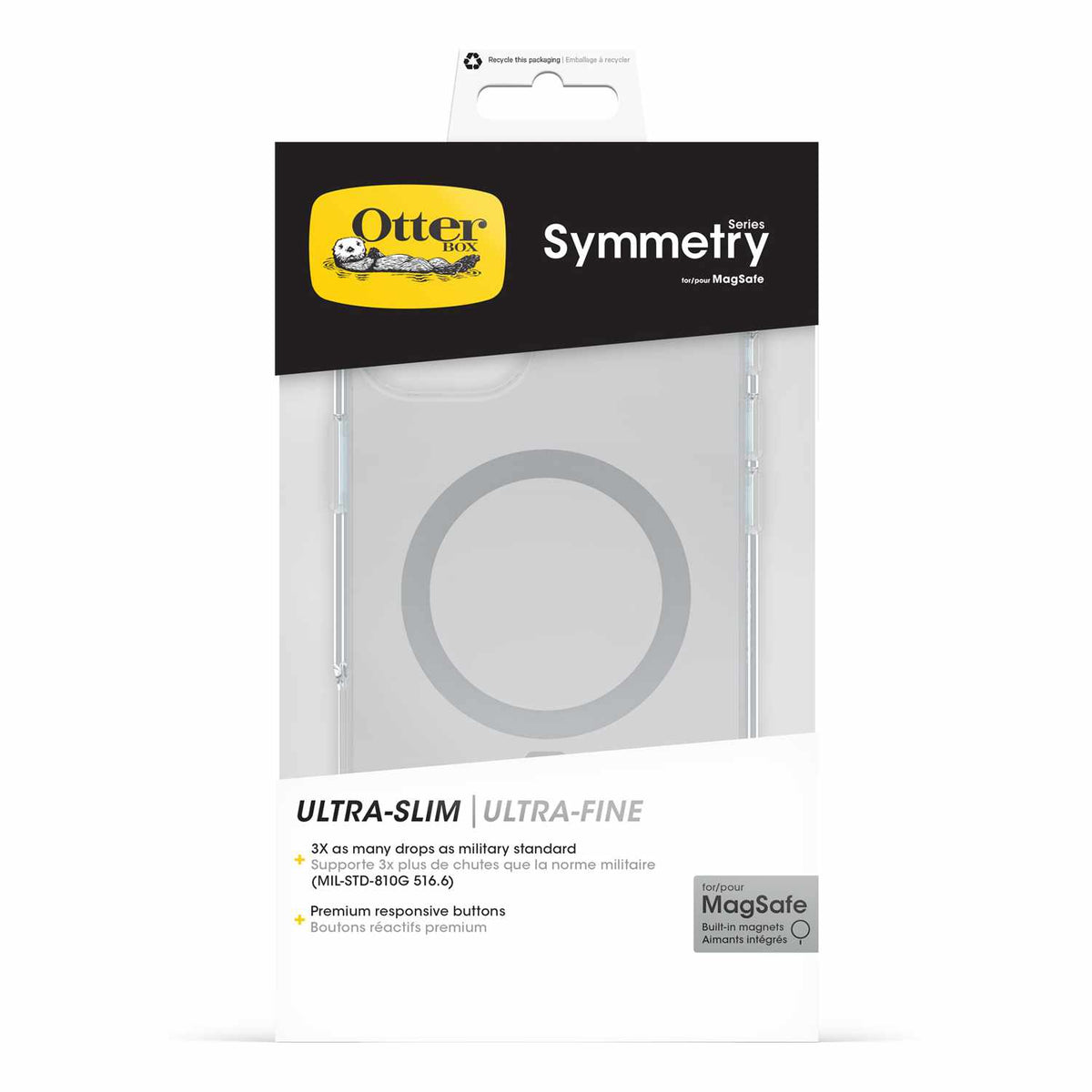 OtterBox Symmetry Clear MagSafe Case for iPhone 16 Plus