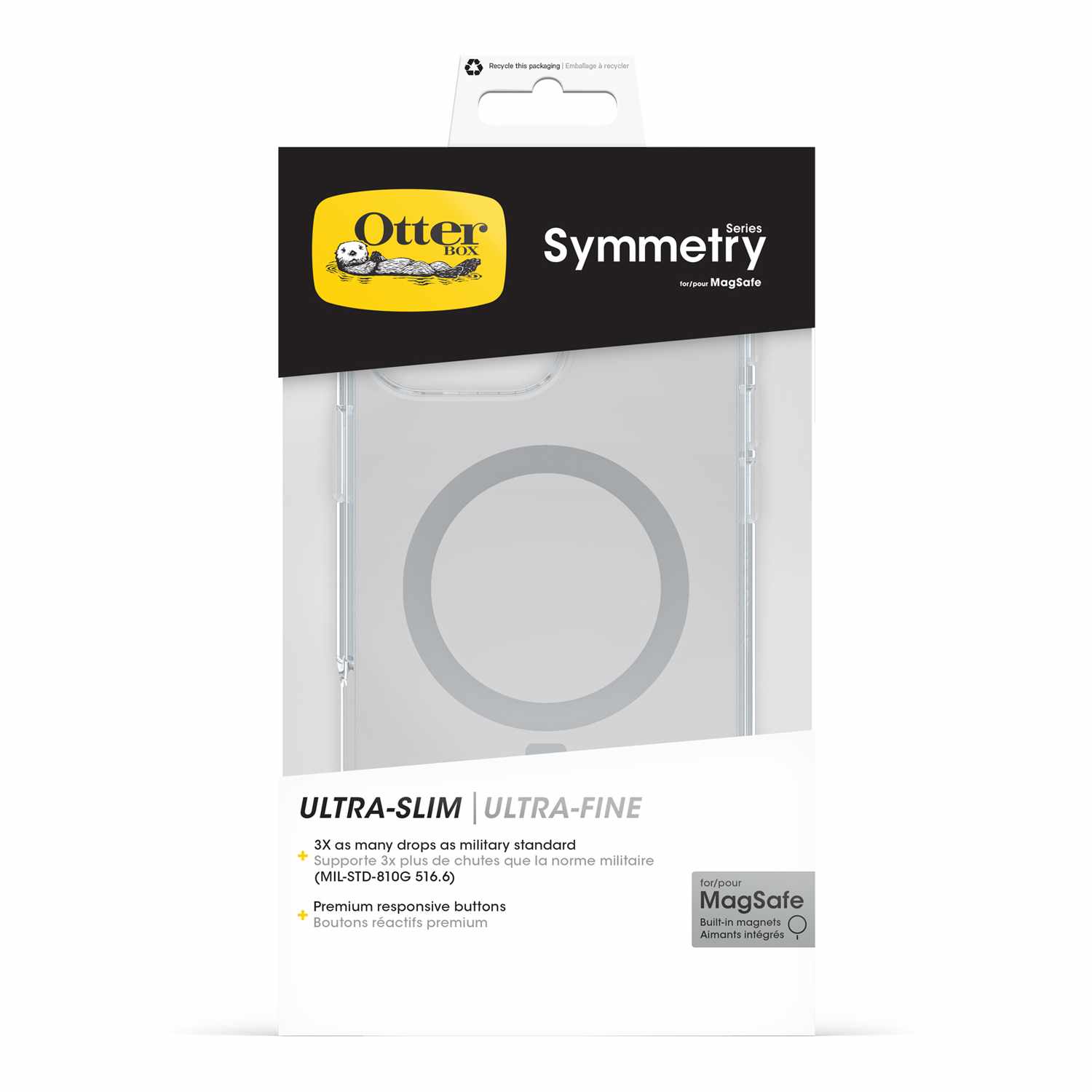 OtterBox Symmetry Clear MagSafe Case for iPhone 16 Pro Max