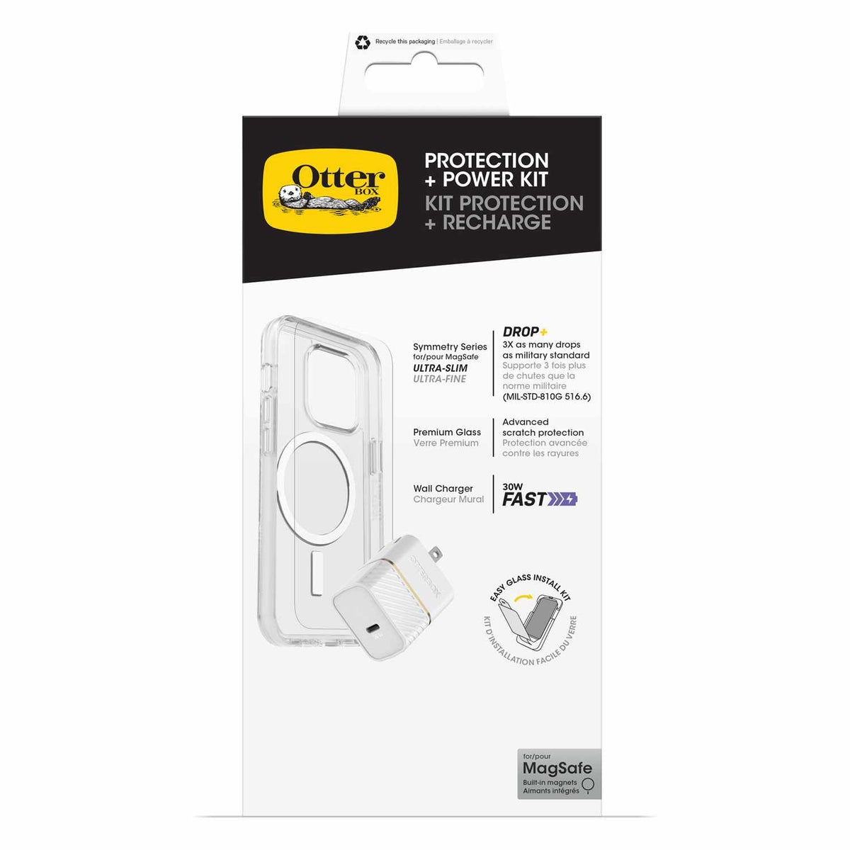 OtterBox Symmetry MagSafe Case Clear for iPhone 16 Pro Max