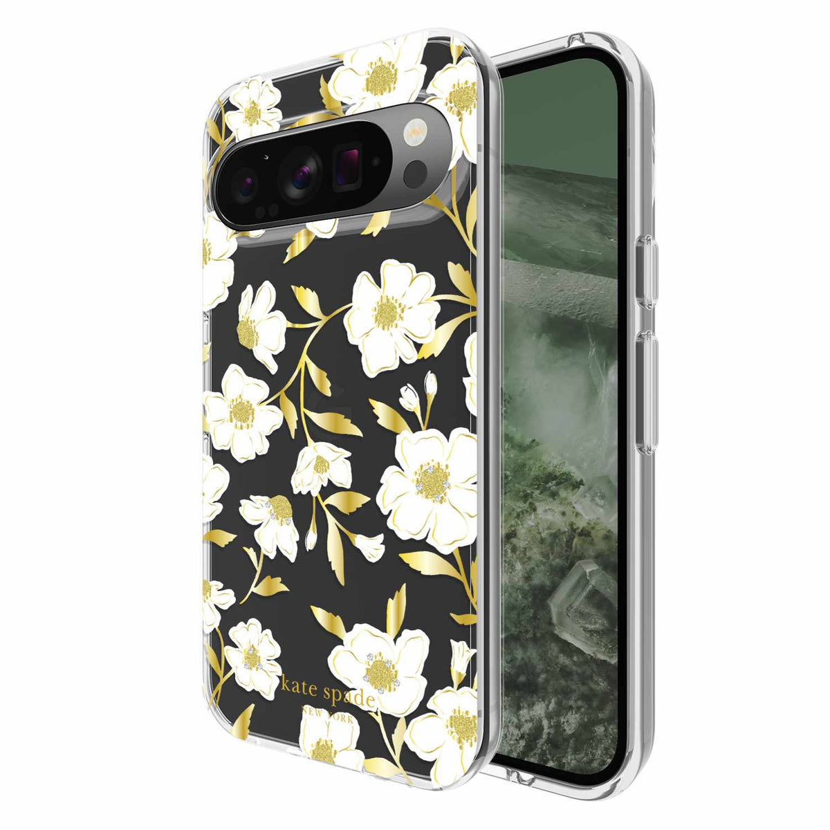 Kate Spade KS053938 Protective Hardshell Case Pixel 9/9 Pro Sunshine Floral Multi-Color for Pixel 9, Pixel 9 Pro