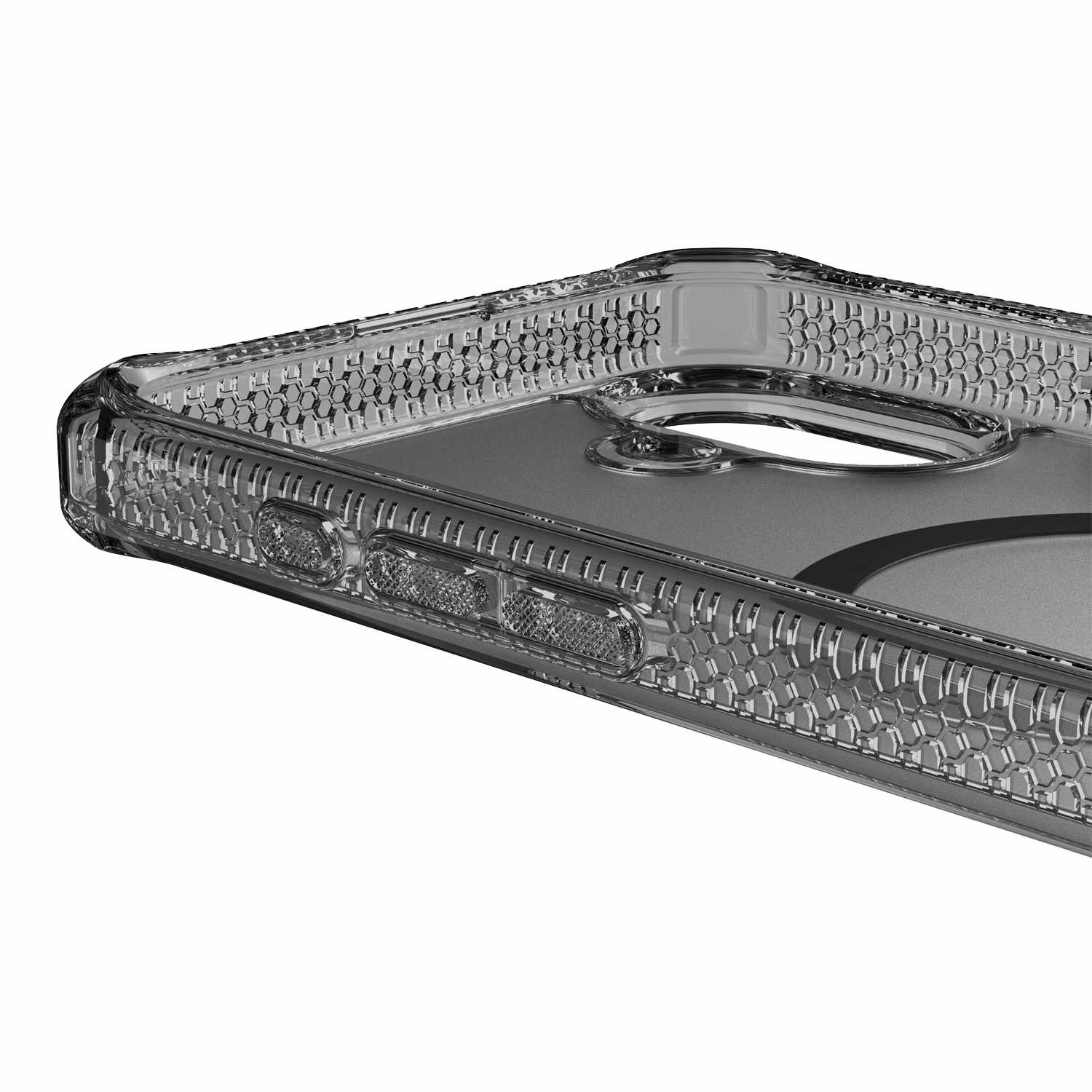 ITSKINS Hybrid_R Vapor MagSafe Case Smoke Clear for iPhone 16