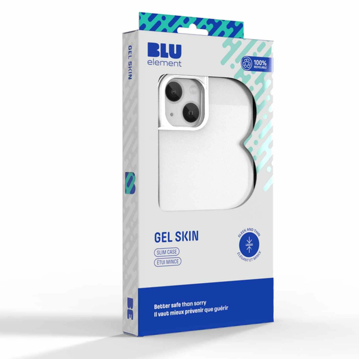 Blu Element BEGSCL163 Gel Skin Case iPhone 16 Pro Clear for iPhone 16 Pro
