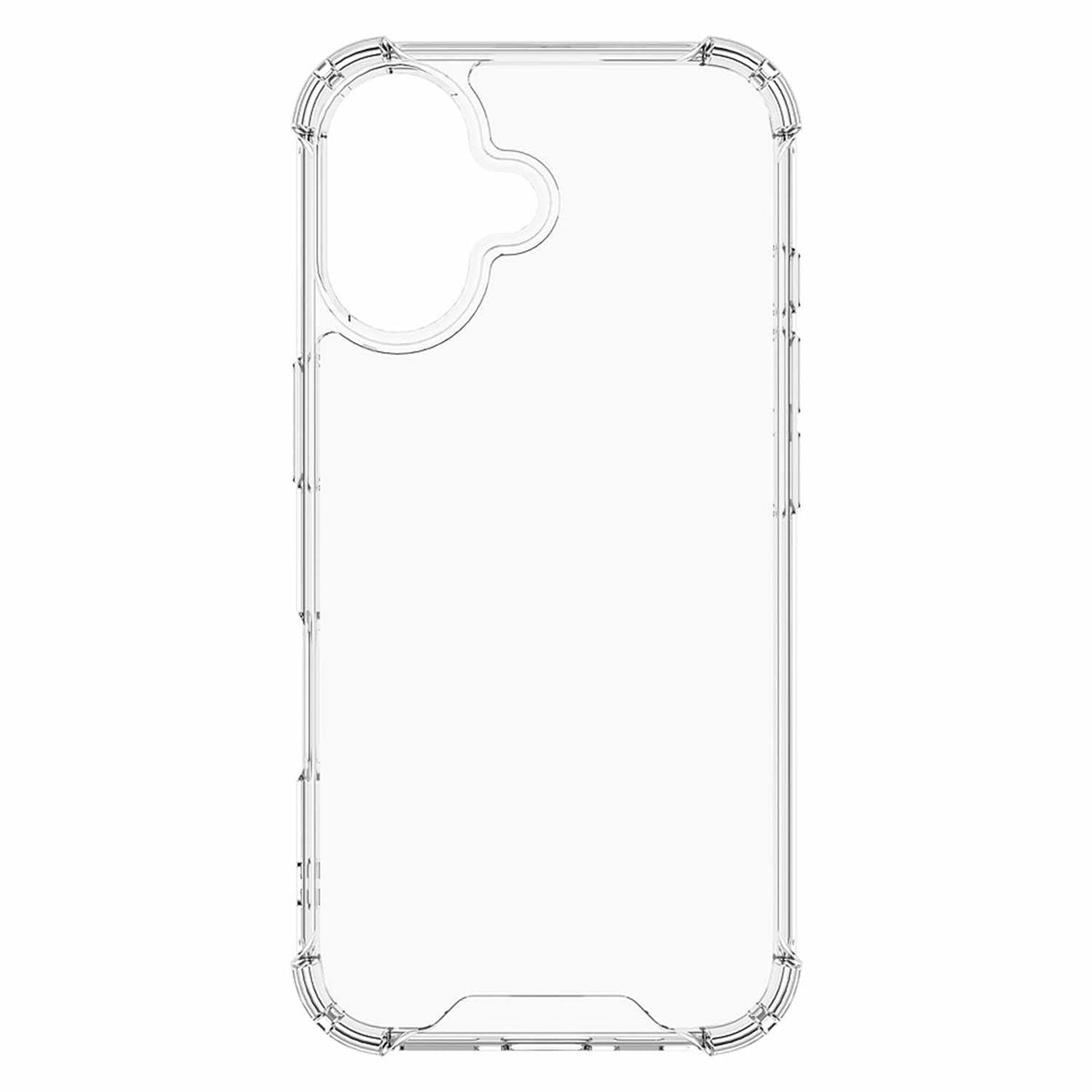 Blu Element BEDZR162 Dropzone Rugged Case iPhone 16 Plus Clear for iPhone 16 Plus