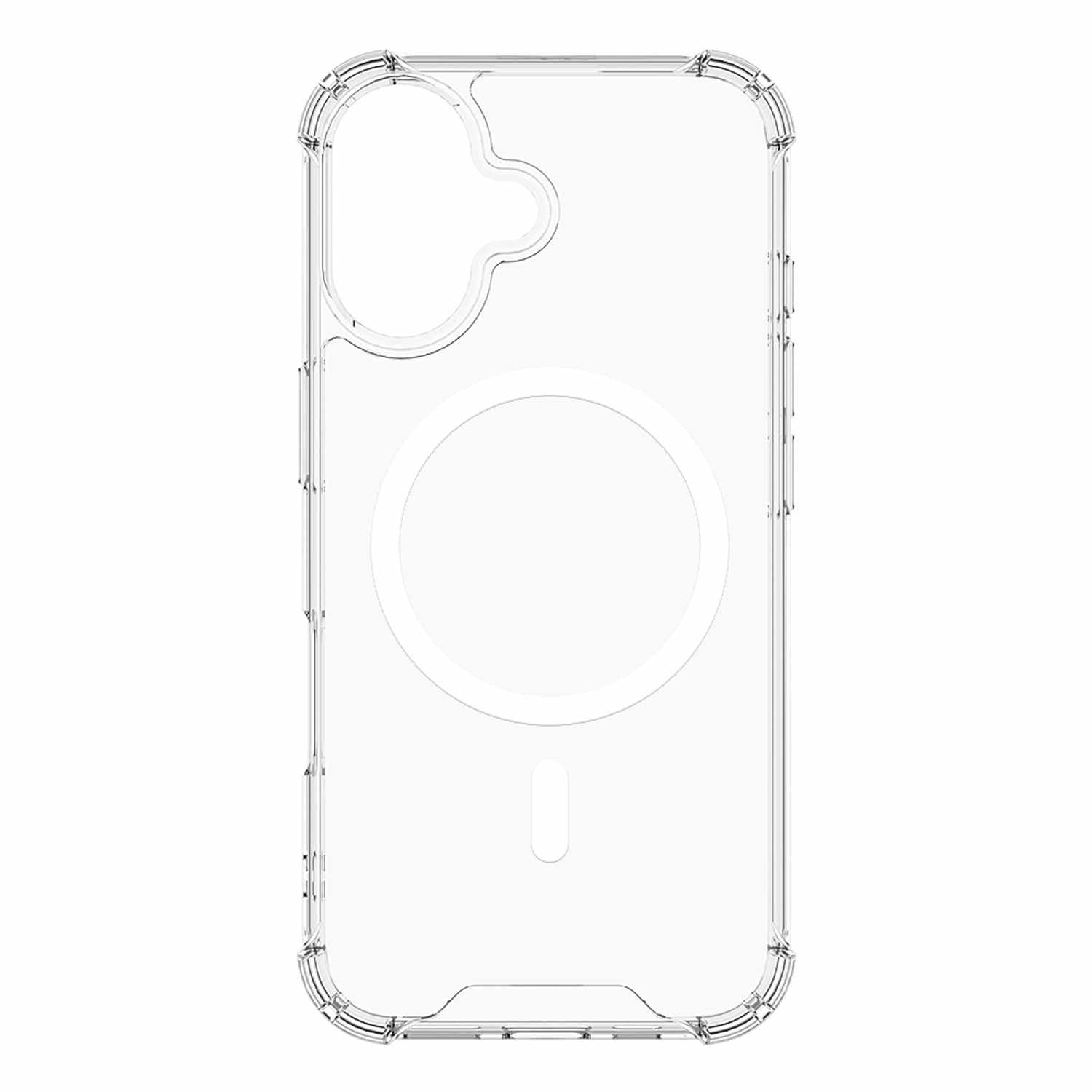 Blu Element DropZone Rugged MagSafe Case Clear for iPhone 16