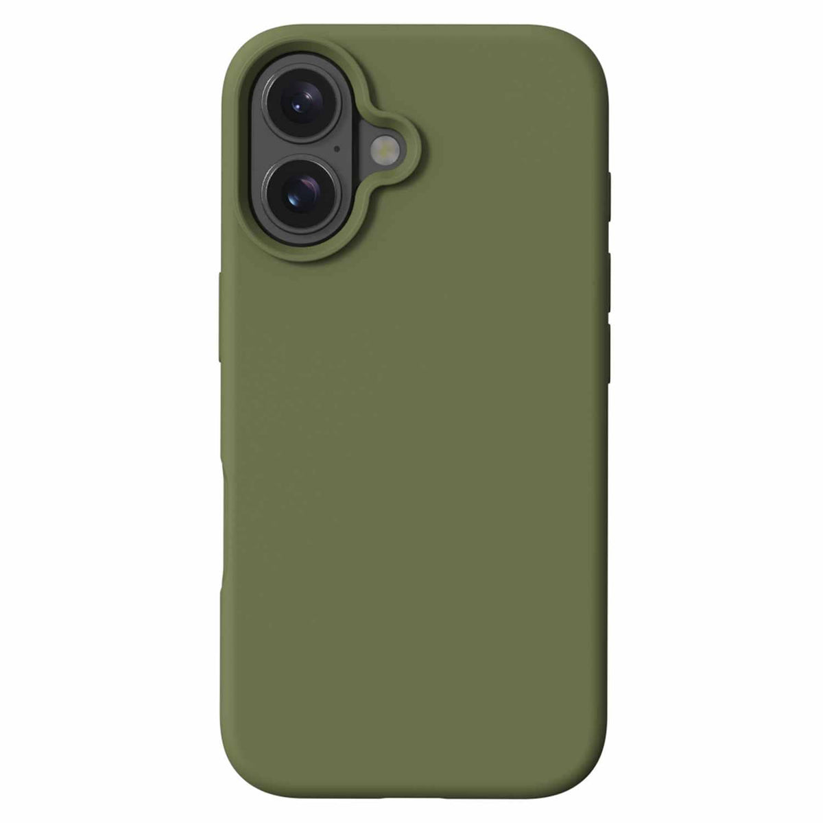 Blu Element BESPIP161O1 Silicone MagSafe Case iPhone 16 Olive Green for iPhone 16