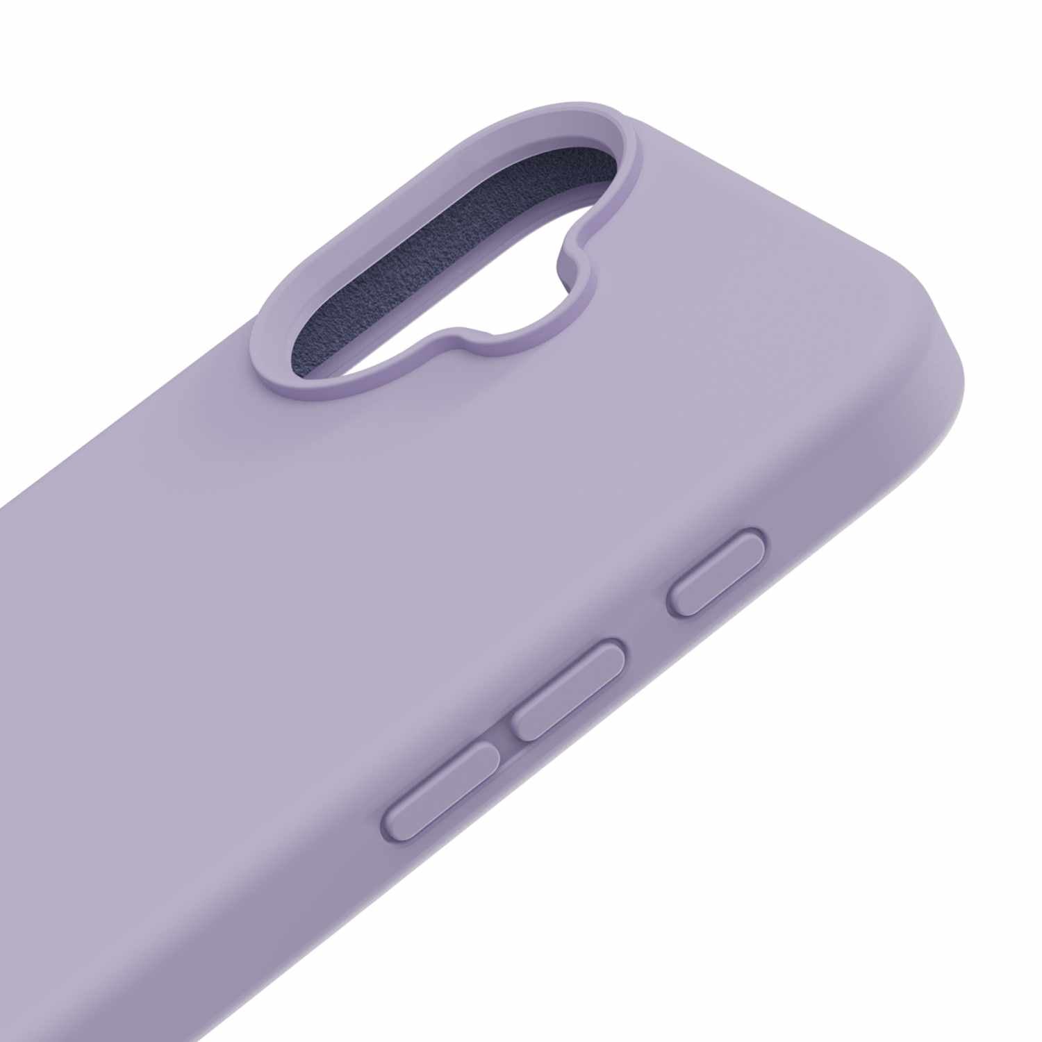 Blu Element Silicone MagSafe Case Lavender Purple for iPhone 16