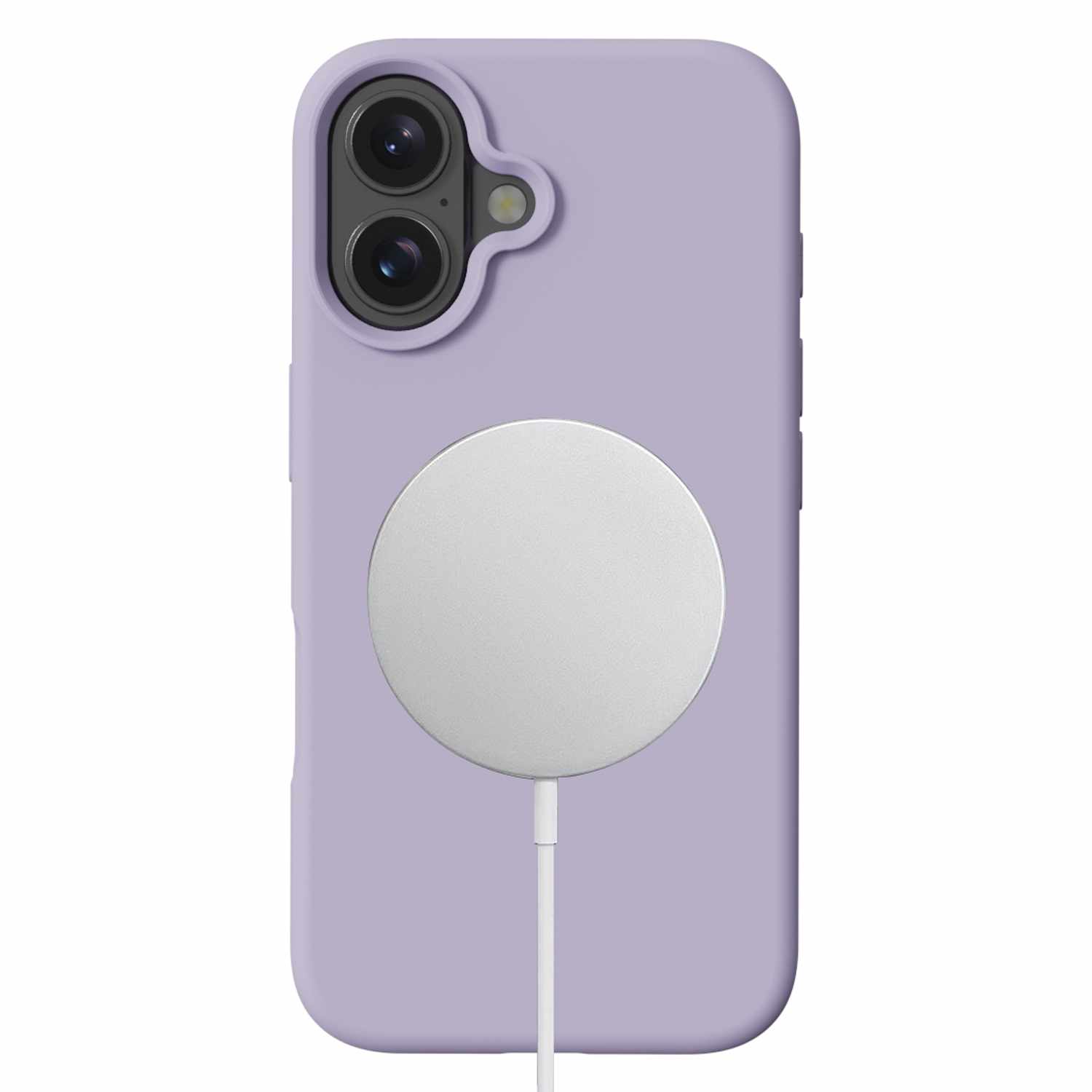 Blu Element Silicone MagSafe Case Lavender Purple for iPhone 16
