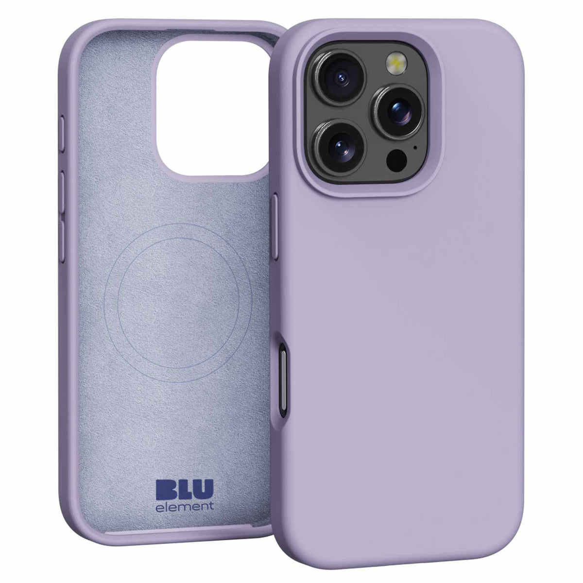 Blu Element Silicone MagSafe Case Lavender Purple for iPhone 16 Pro Max