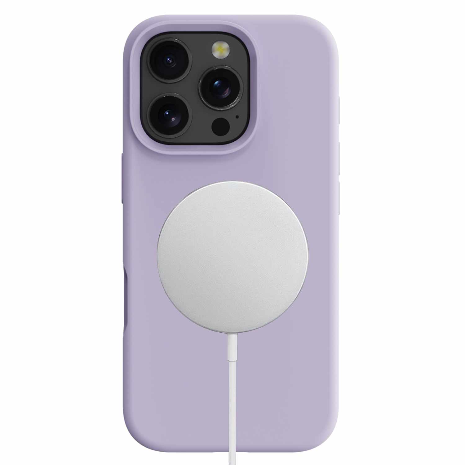 Blu Element Silicone MagSafe Case Lavender Purple for iPhone 16 Pro Max