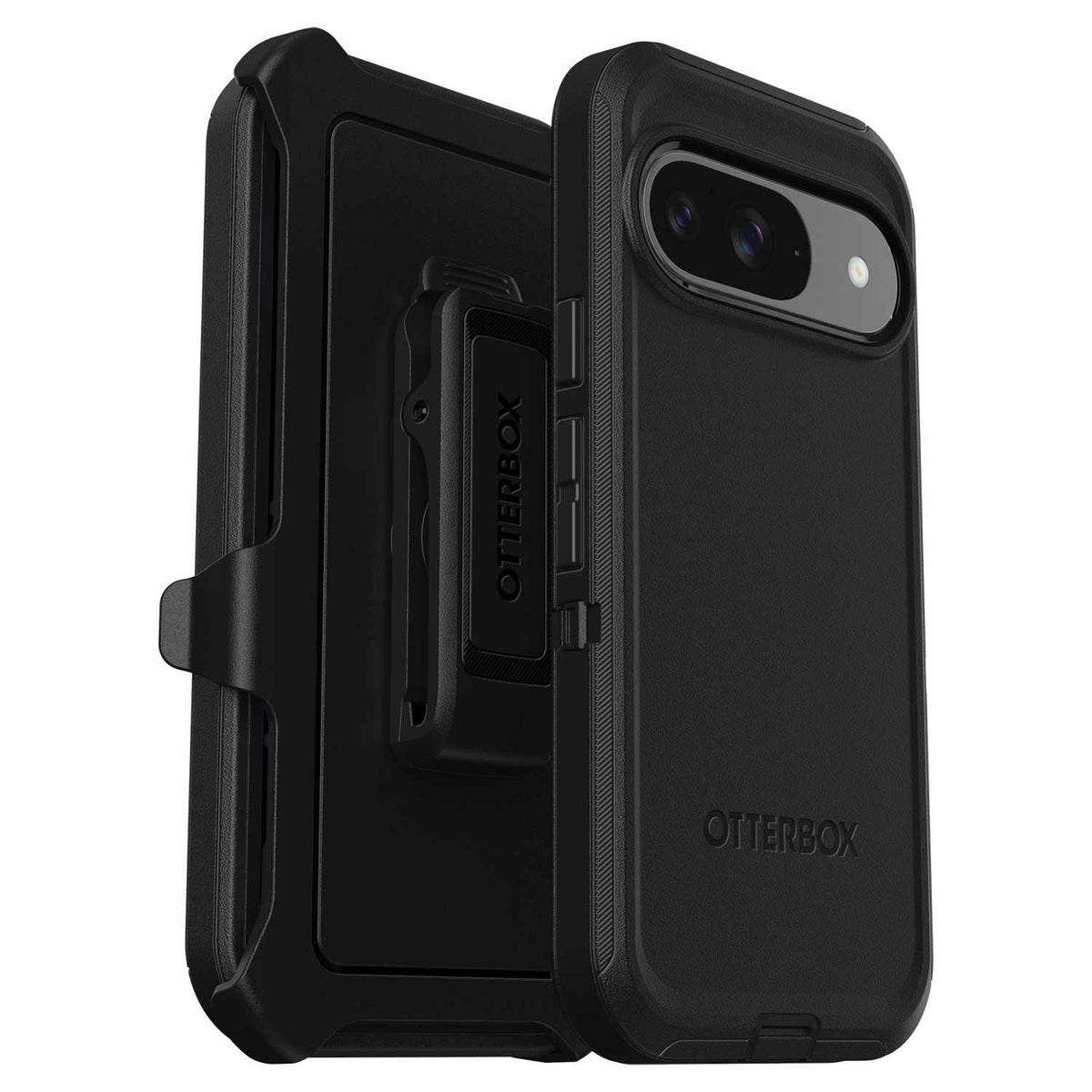 OtterBox Defender Case Black for Pixel 9, Pixel 9 Pro