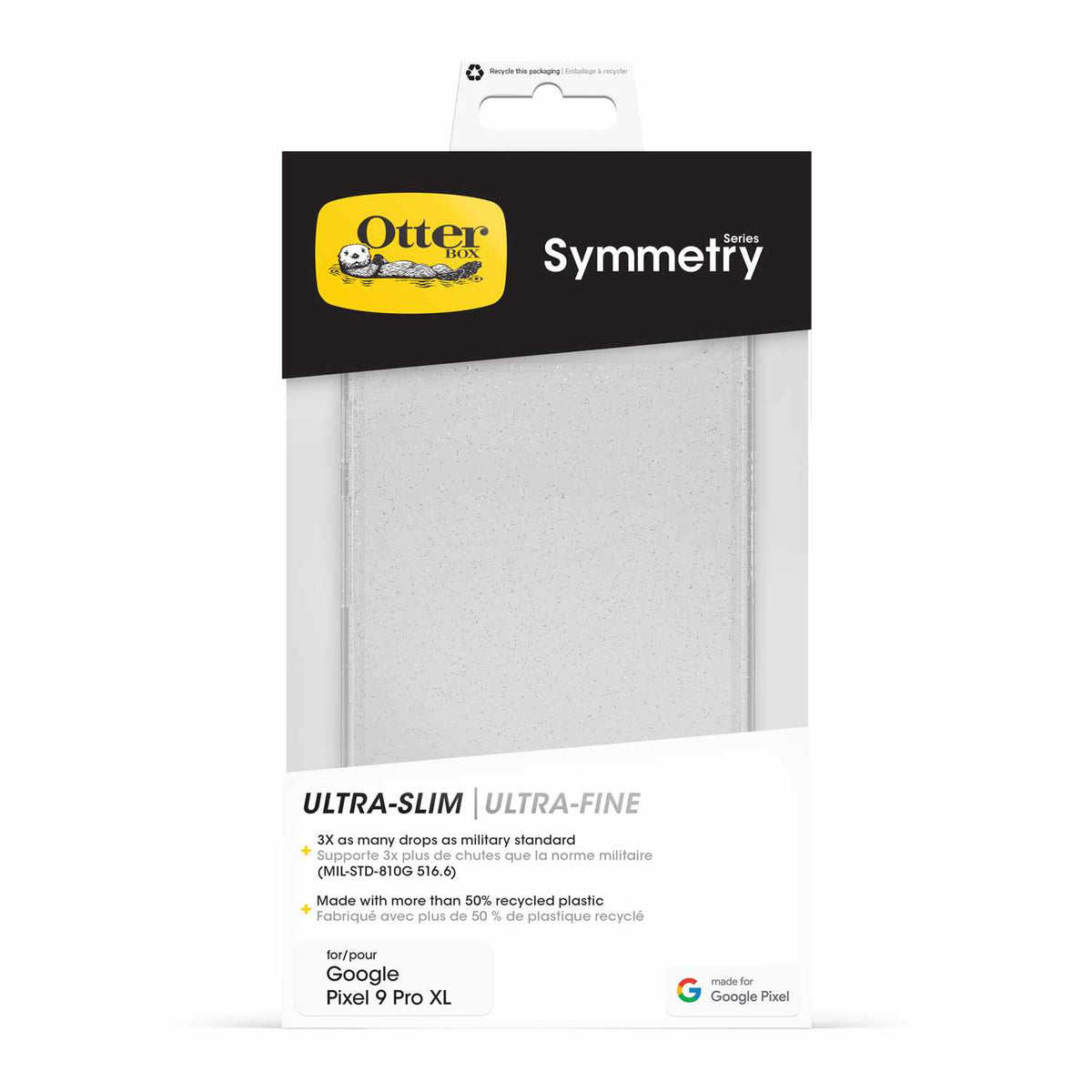 OtterBox Symmetry Clear Case Stardust for Pixel 9 Pro XL