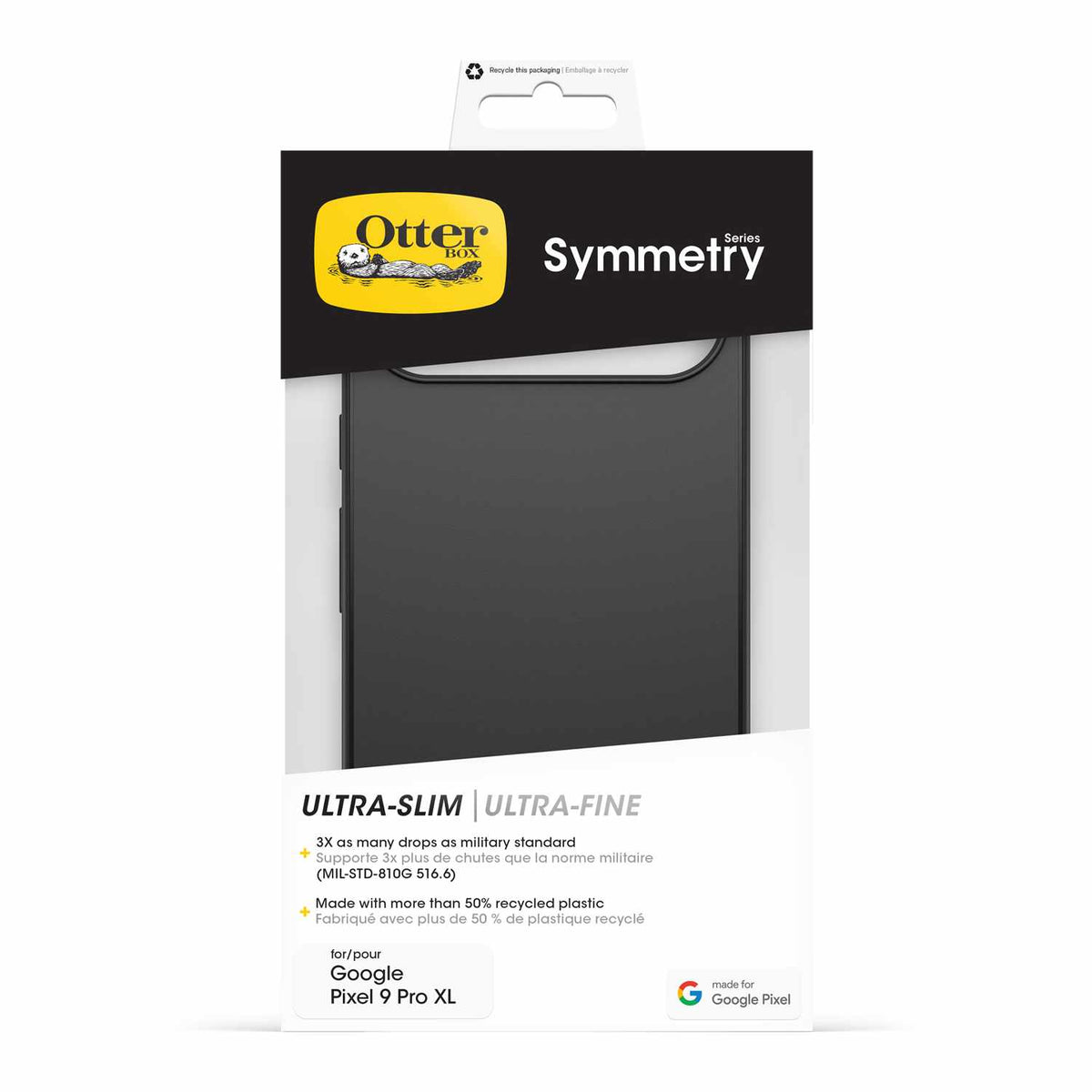 OtterBox Symmetry Case Black for Pixel 9 Pro XL