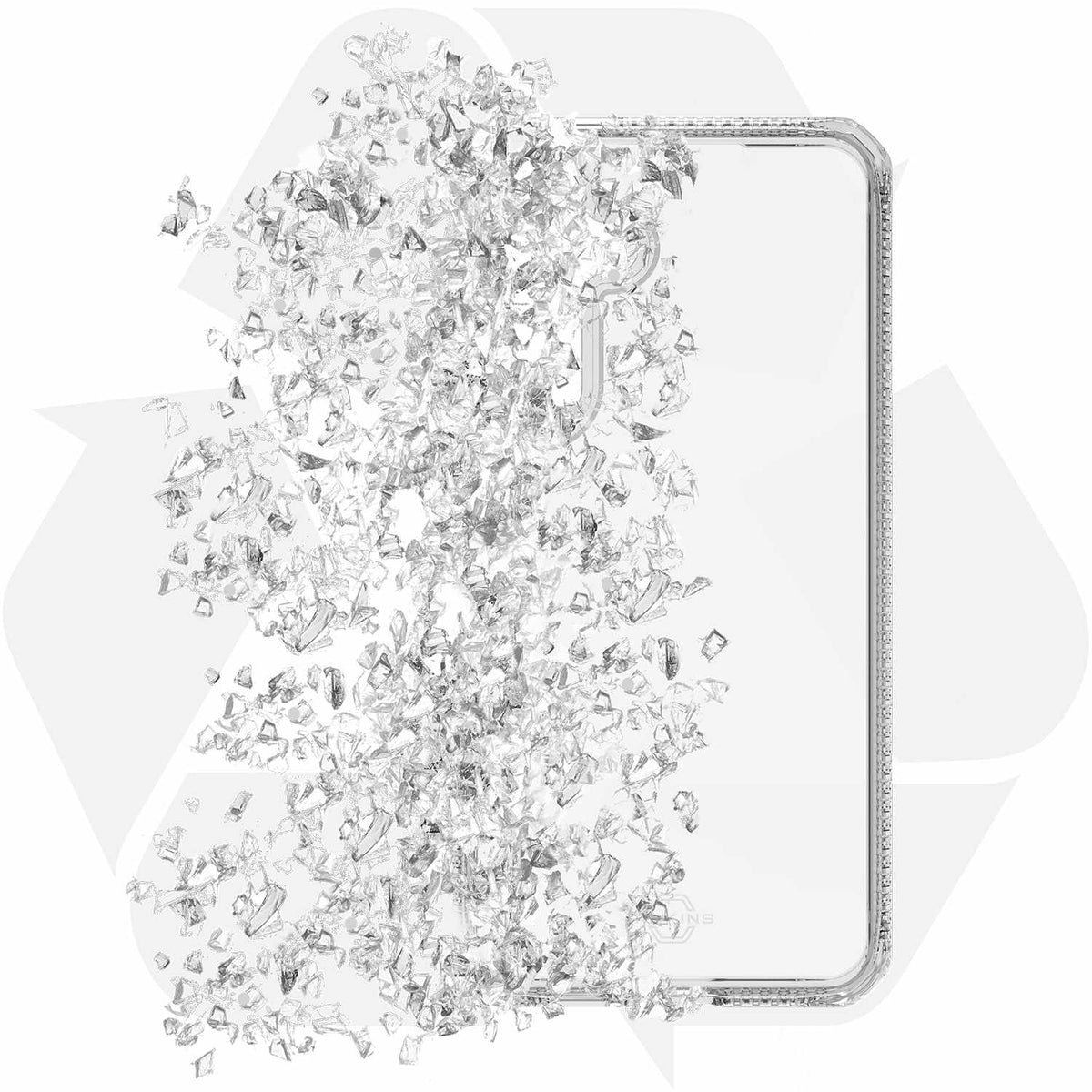 ITSKINS SG4FSPECMTRSP Spectrum_R Clear Case Galaxy S24 FE for Galaxy S24 FE