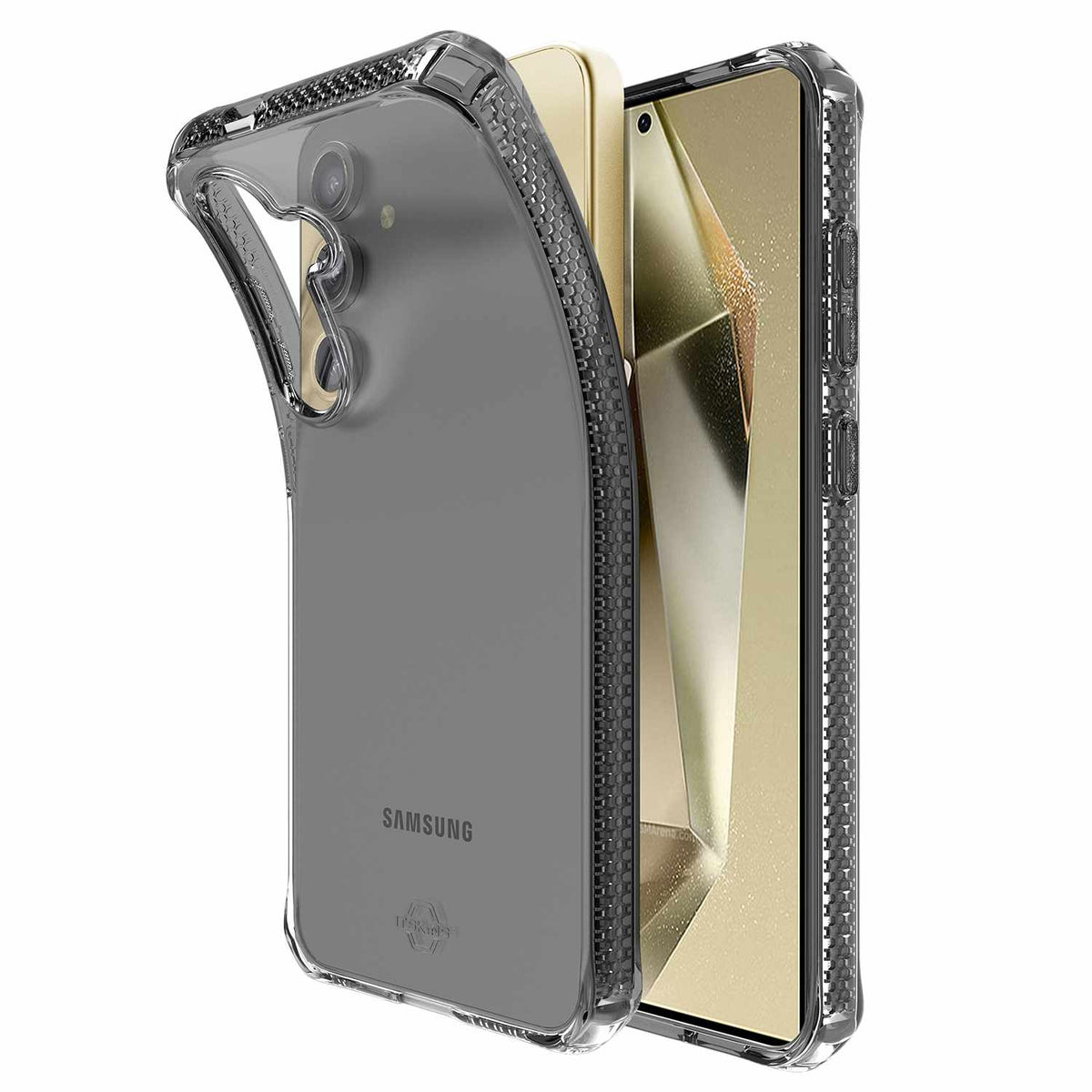 ITSKINS SG4FSPECMSMOK Spectrum_R Clear Case Galaxy S24 FE Smoke for Galaxy S24 FE