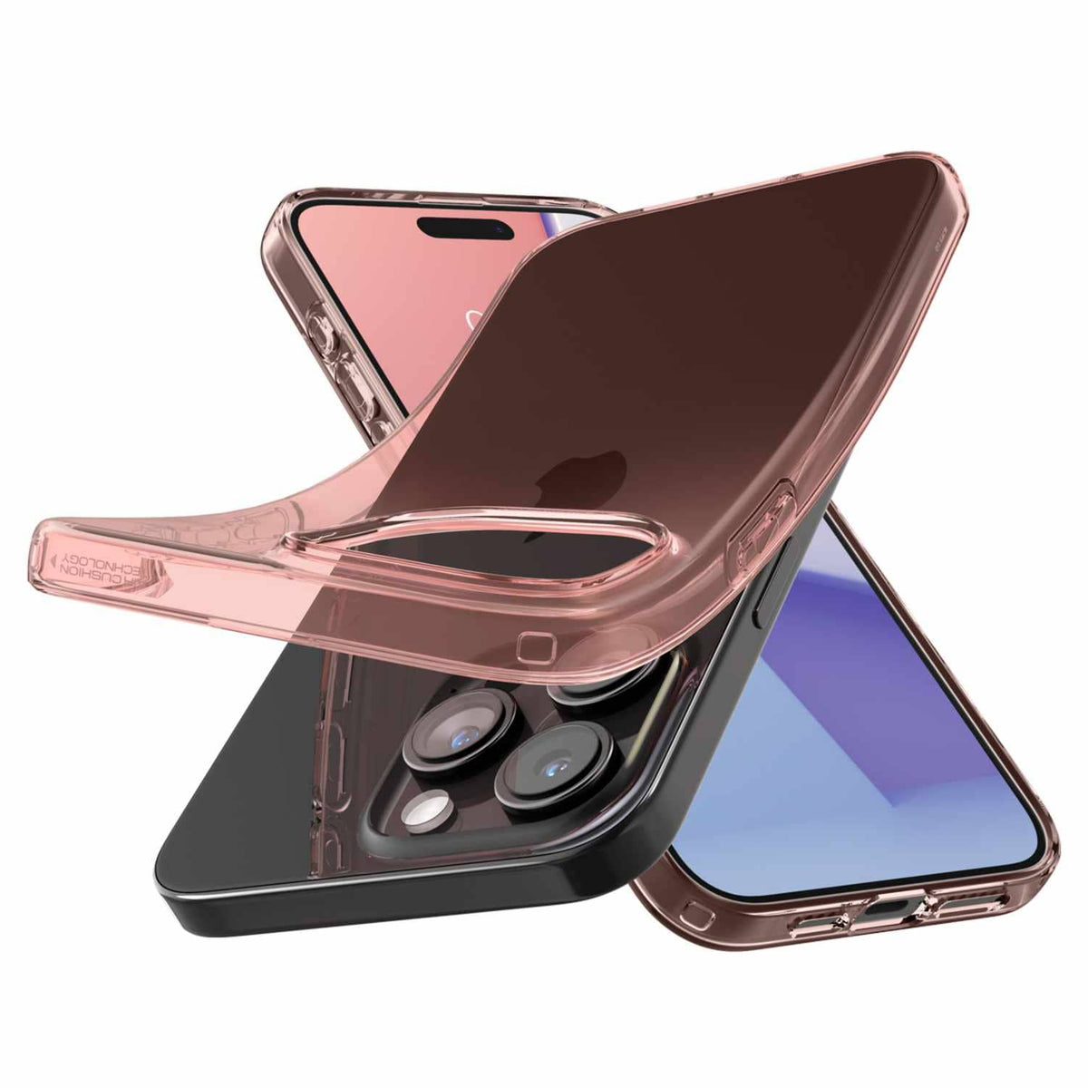 Spigen ACS06445 Crystal Flex Case iPhone 15 Pro Max Rose Crystal Clear for iPhone 15 Pro Max