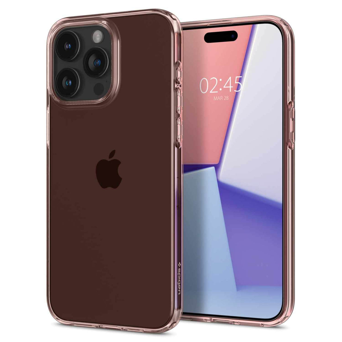 Spigen ACS06445 Crystal Flex Case iPhone 15 Pro Max Rose Crystal Clear for iPhone 15 Pro Max