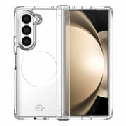 ITSKINS SGQ6HIMCLTRSP Hybrid_R Case Hinge Galaxy Z Fold6 Clear for Galaxy Z Fold6