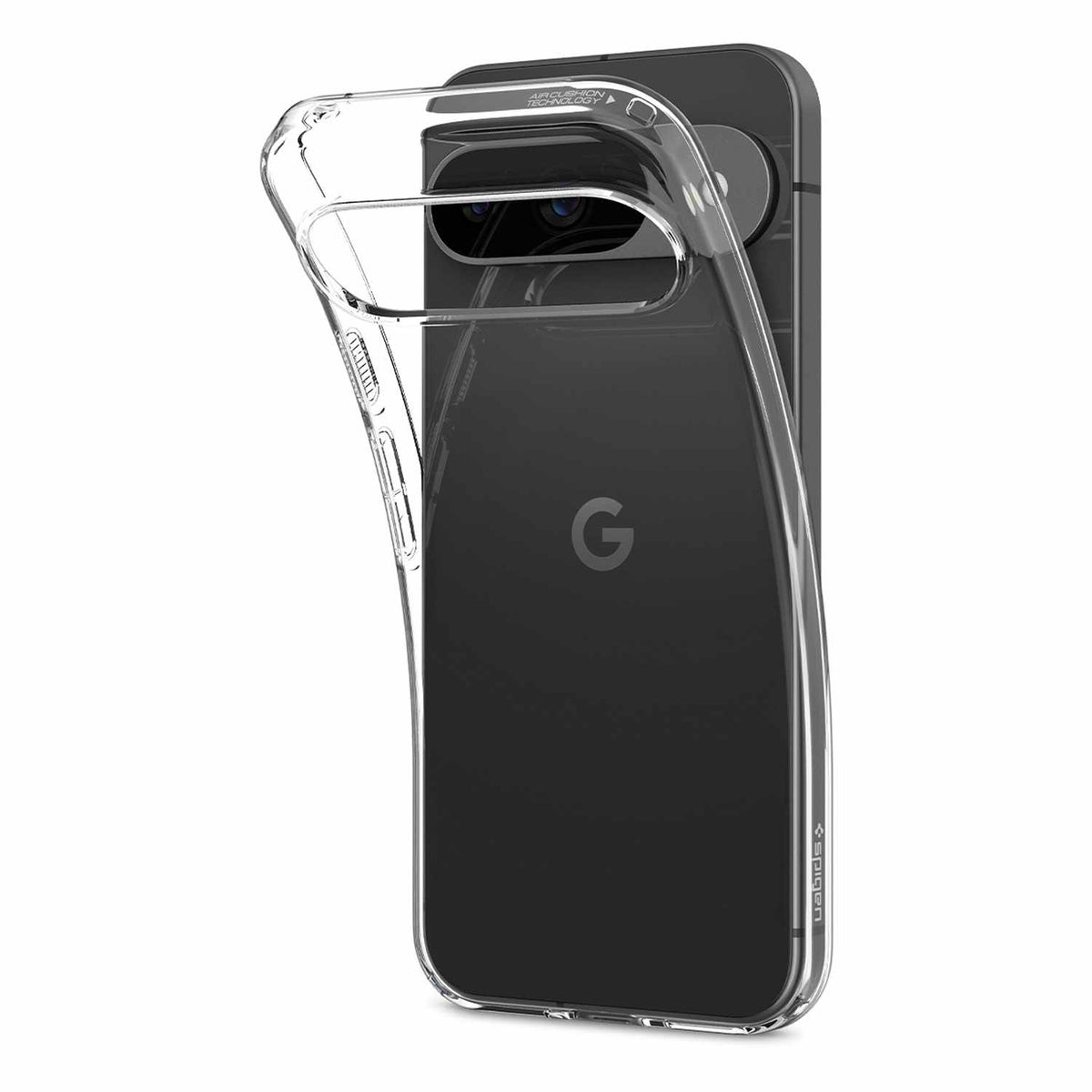 Spigen Crystal Flex Case Crystal Clear for Pixel 9, Pixel 9 Pro
