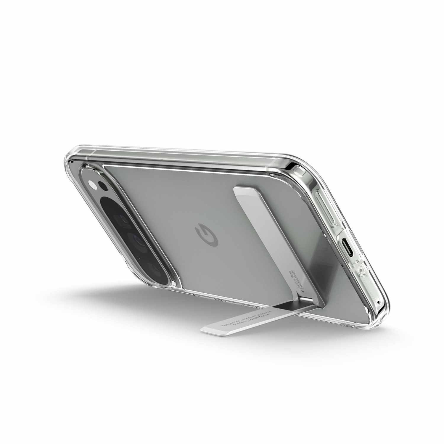 Spigen Slim Armor Essential S Case Crystal Clear for Pixel 9, Pixel 9 Pro