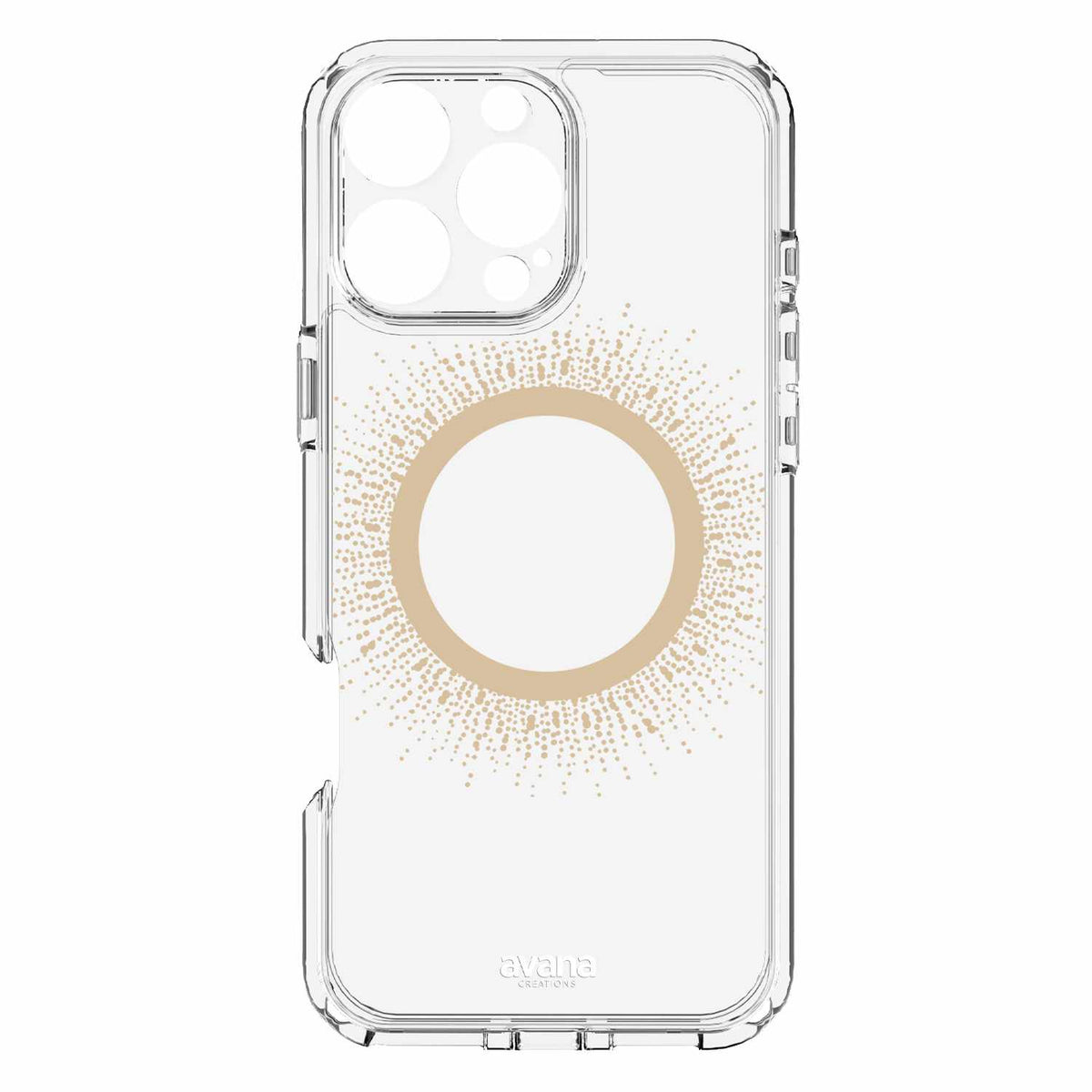 Avana AP6UAVMAUGOLD Aura MagSafe Case iPhone 16 Pro Max Gold for iPhone 16 Pro Max